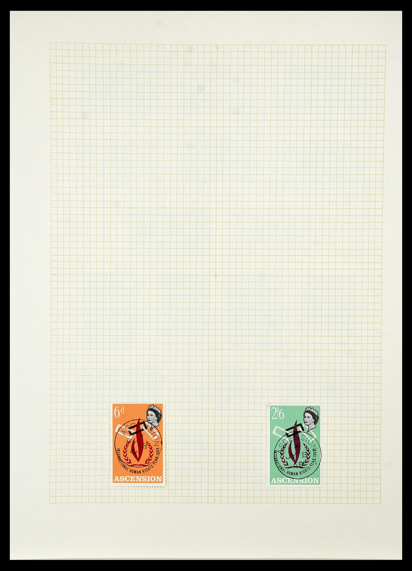 34331 073 - Postzegelverzameling 34331 Engelse koloniën 1937-1995.