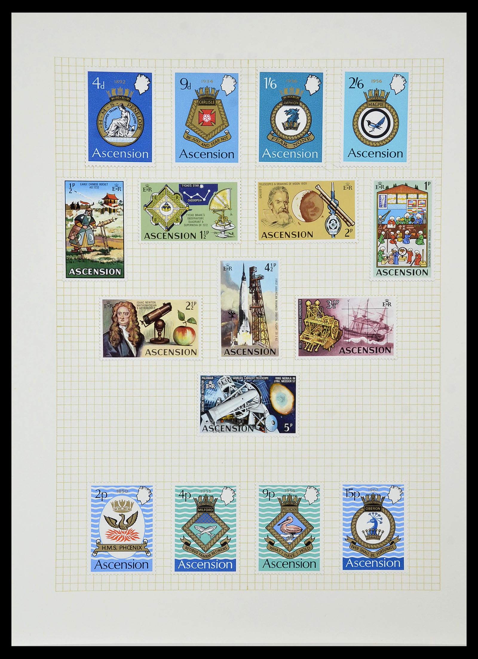 34331 075 - Postzegelverzameling 34331 Engelse koloniën 1937-1995.