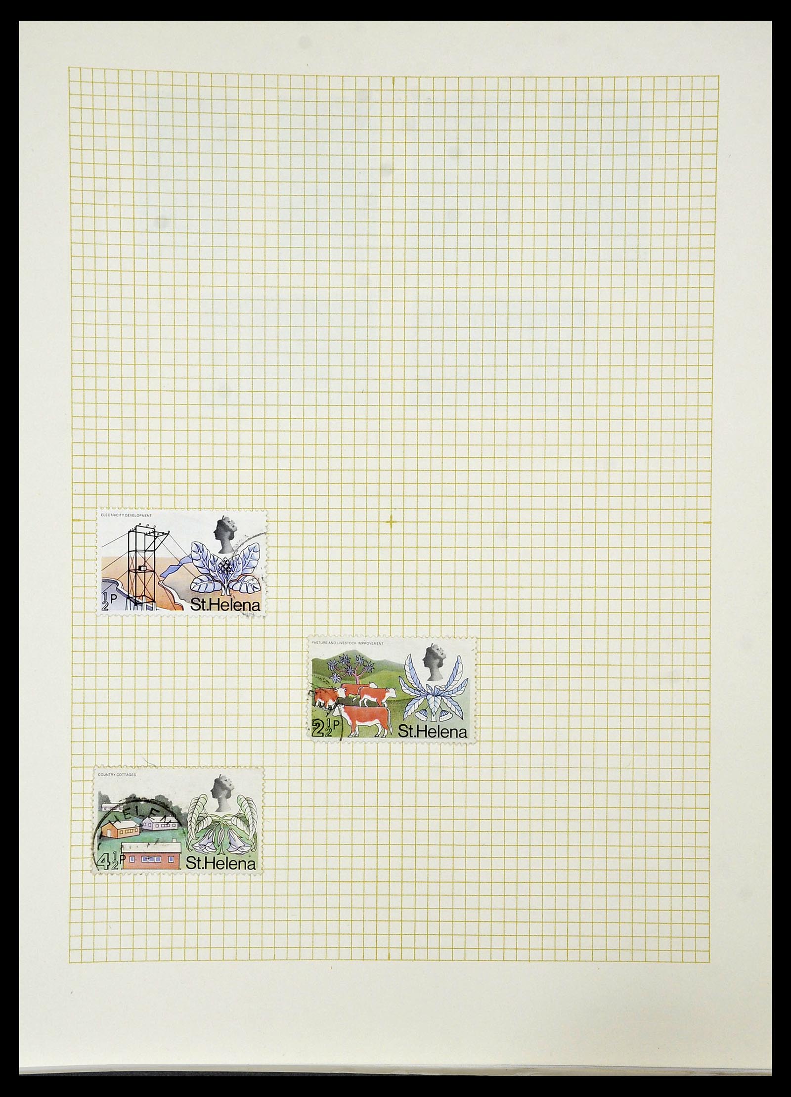 34331 095 - Postzegelverzameling 34331 Engelse koloniën 1937-1995.