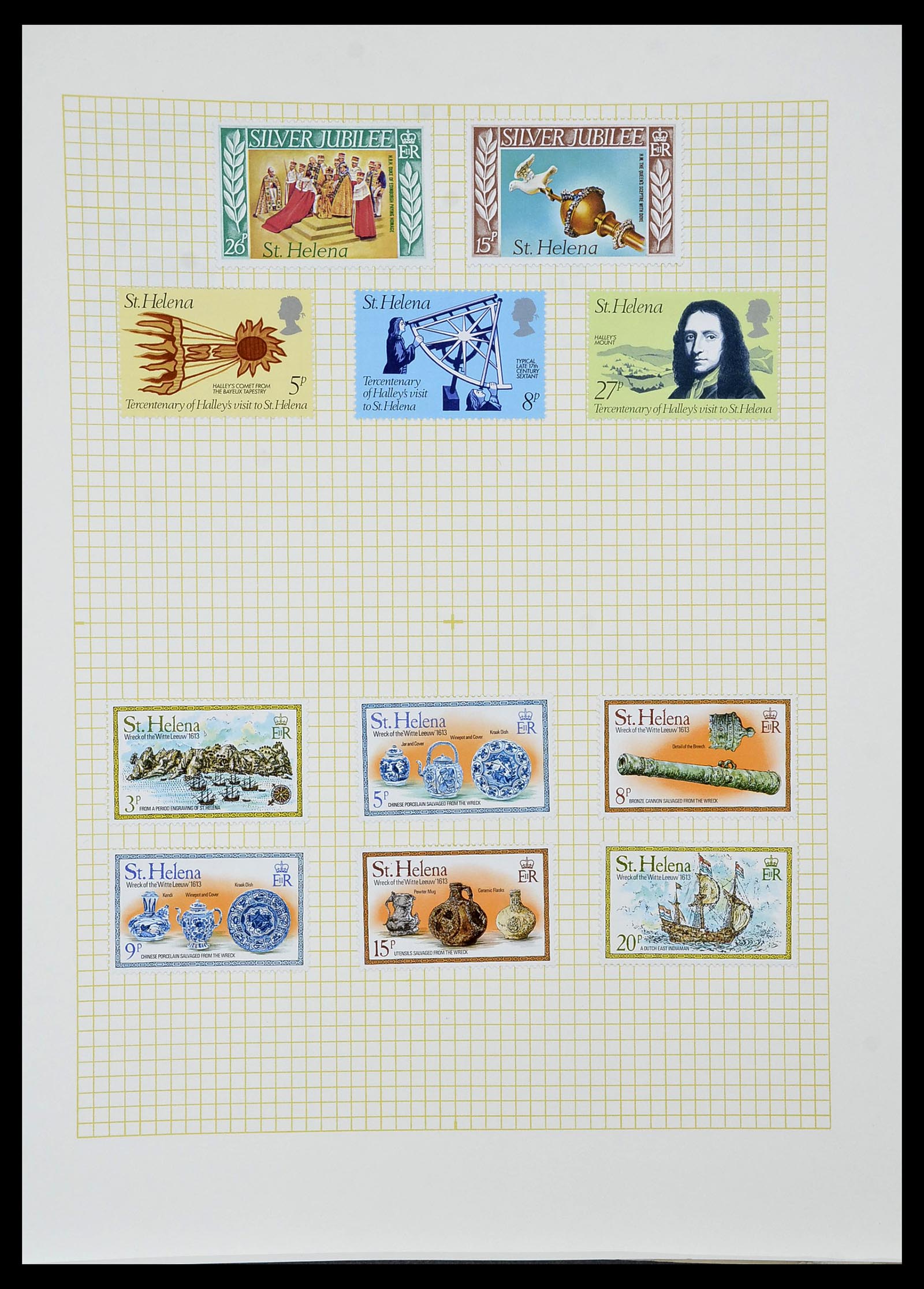 34331 099 - Postzegelverzameling 34331 Engelse koloniën 1937-1995.