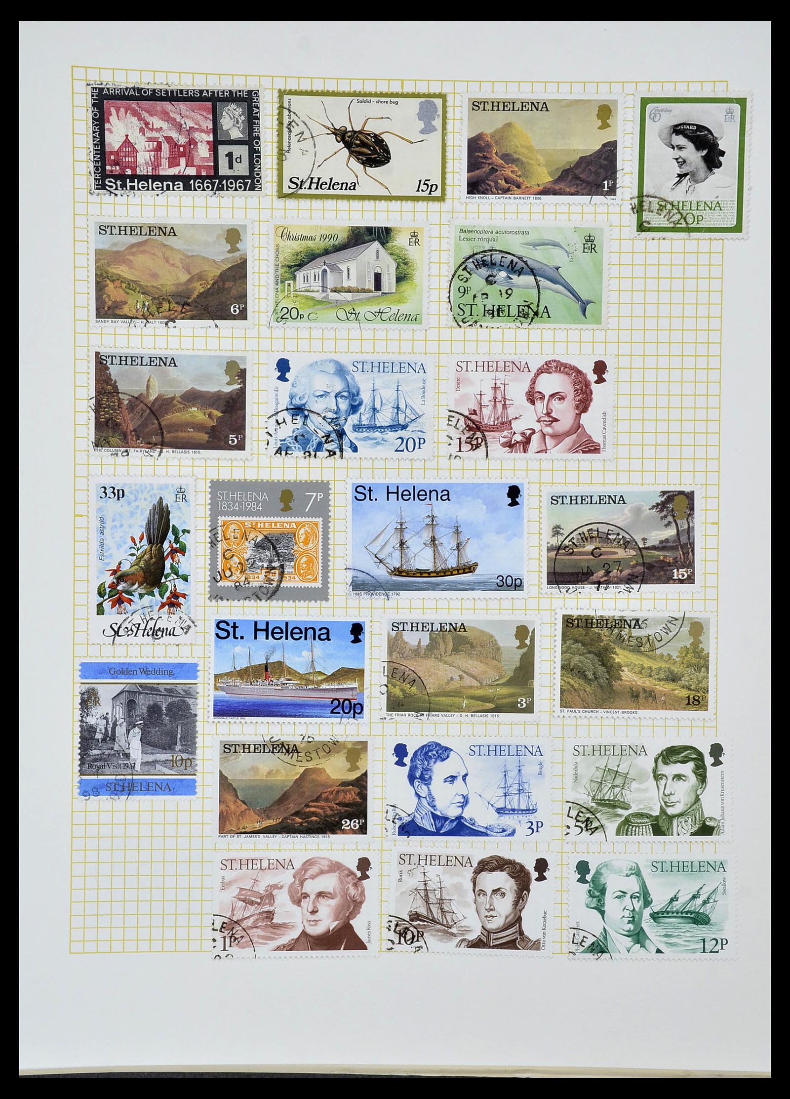 34331 102 - Postzegelverzameling 34331 Engelse koloniën 1937-1995.