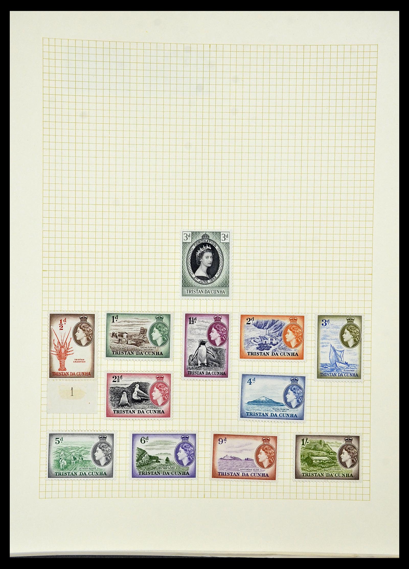 34331 103 - Postzegelverzameling 34331 Engelse koloniën 1937-1995.