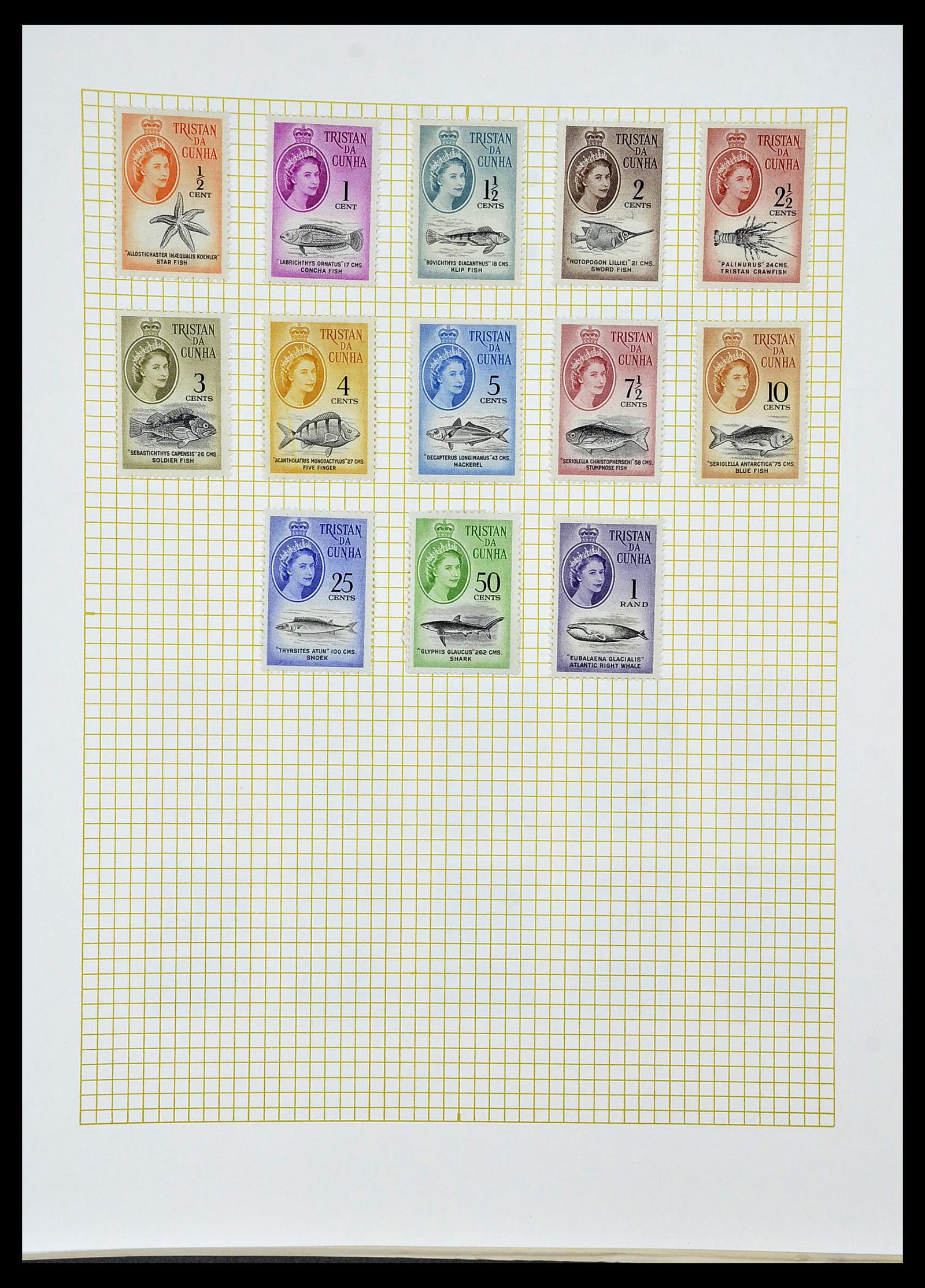 34331 105 - Postzegelverzameling 34331 Engelse koloniën 1937-1995.