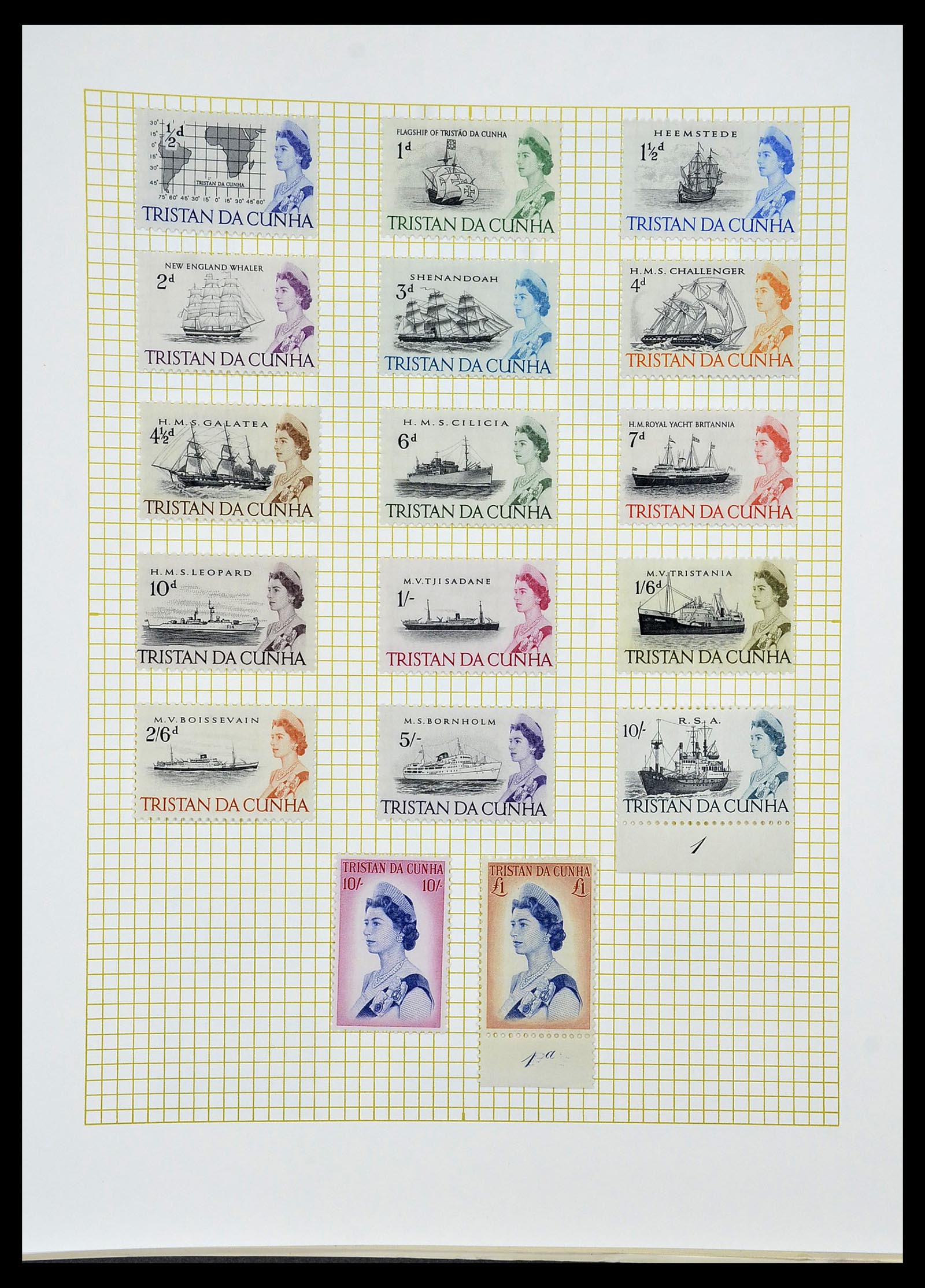 34331 108 - Postzegelverzameling 34331 Engelse koloniën 1937-1995.