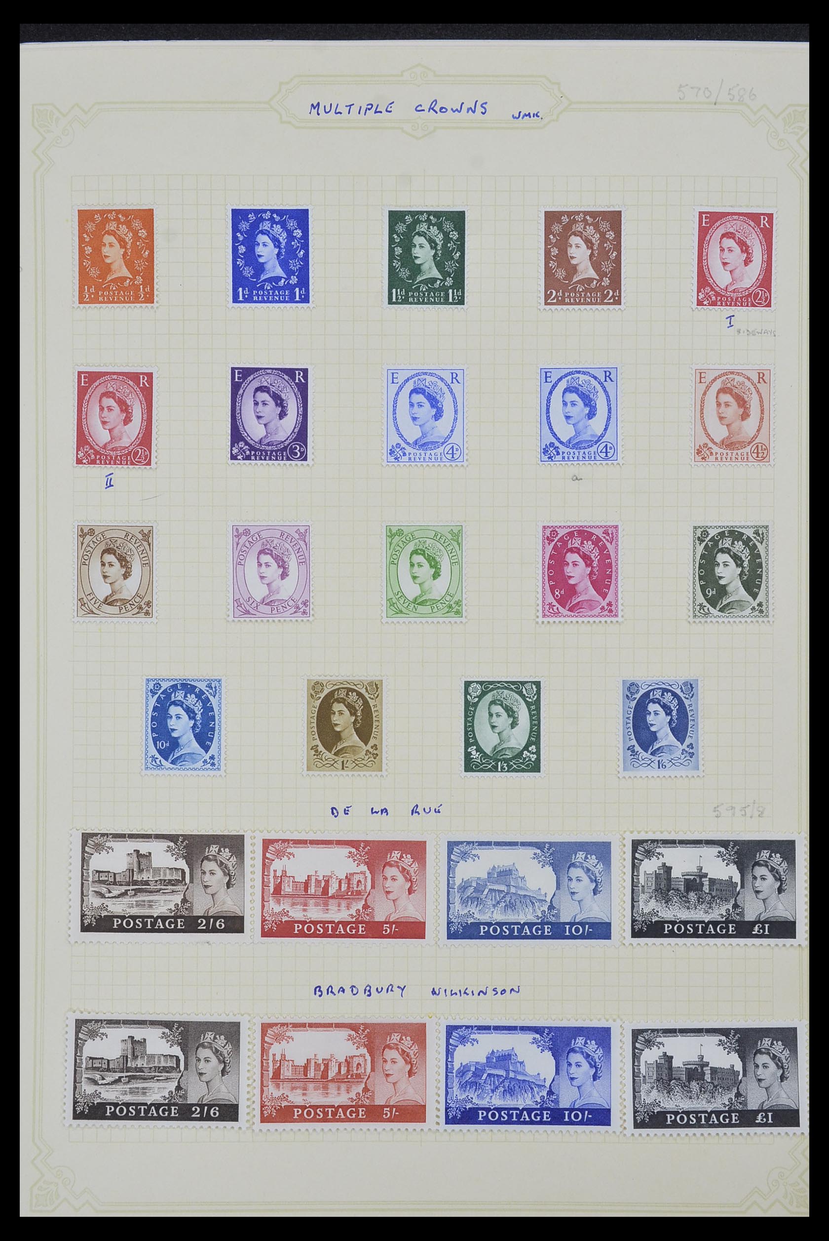 34332 016 - Stamp collection 34332 Great Britain 1936-1981.