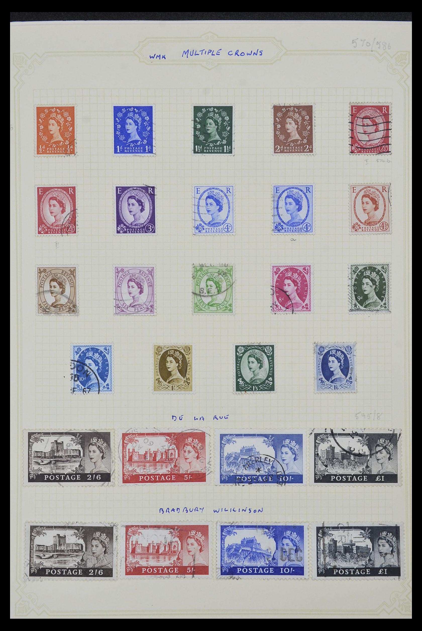 34332 017 - Stamp collection 34332 Great Britain 1936-1981.