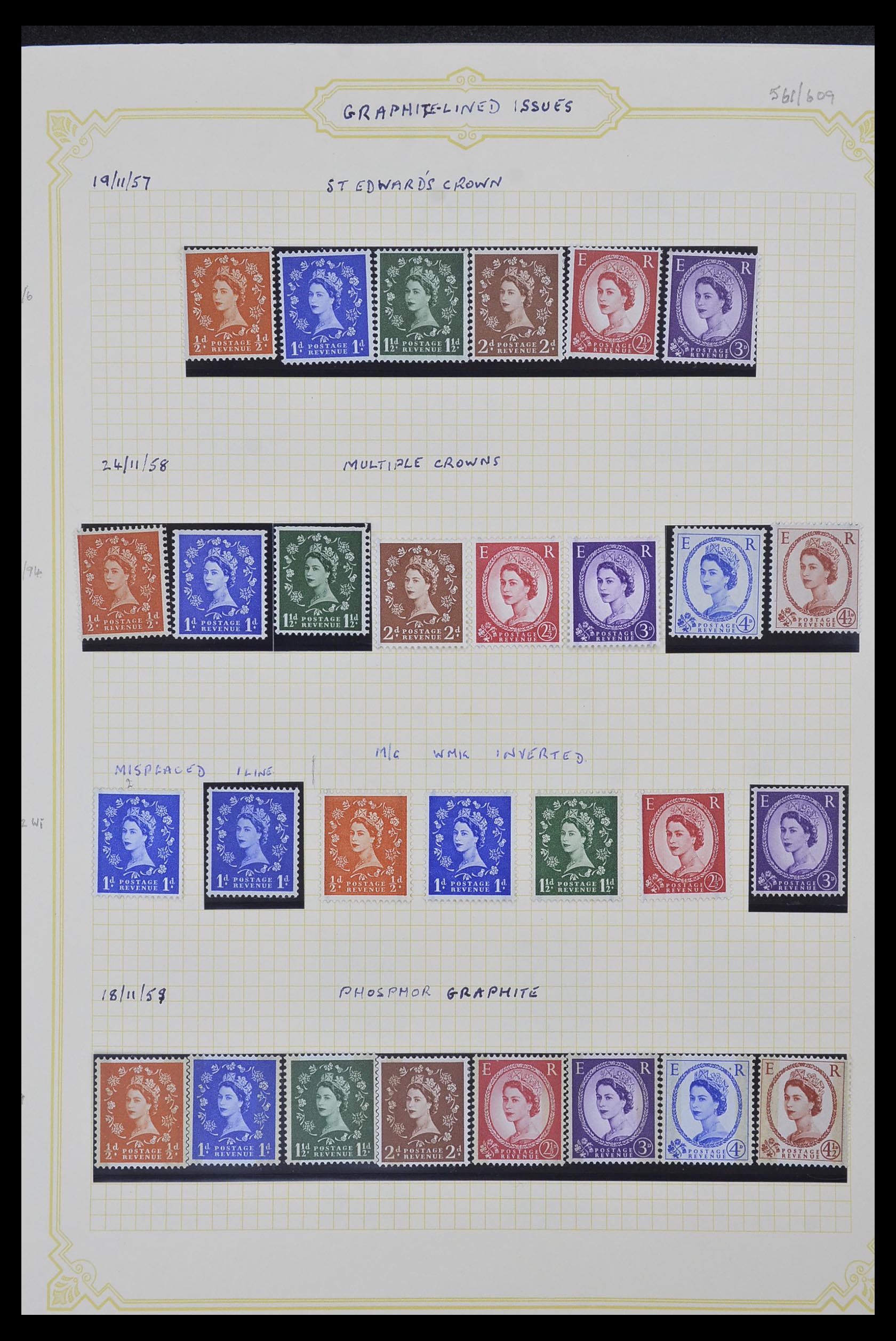 34332 018 - Stamp collection 34332 Great Britain 1936-1981.