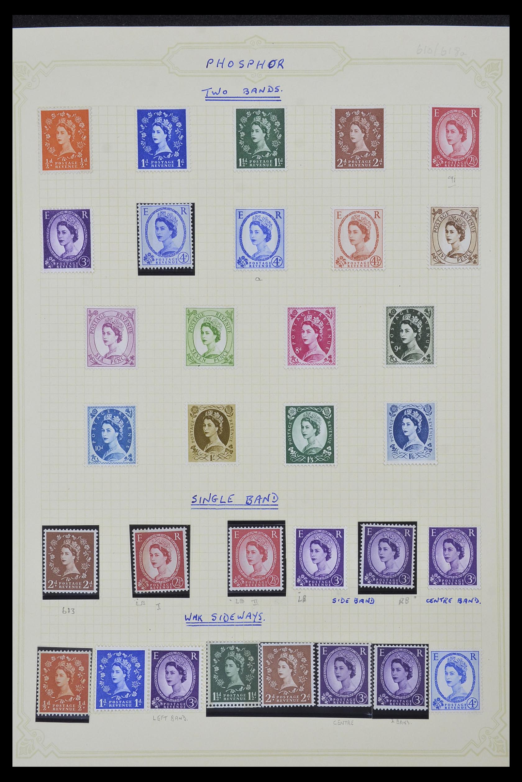 34332 021 - Stamp collection 34332 Great Britain 1936-1981.