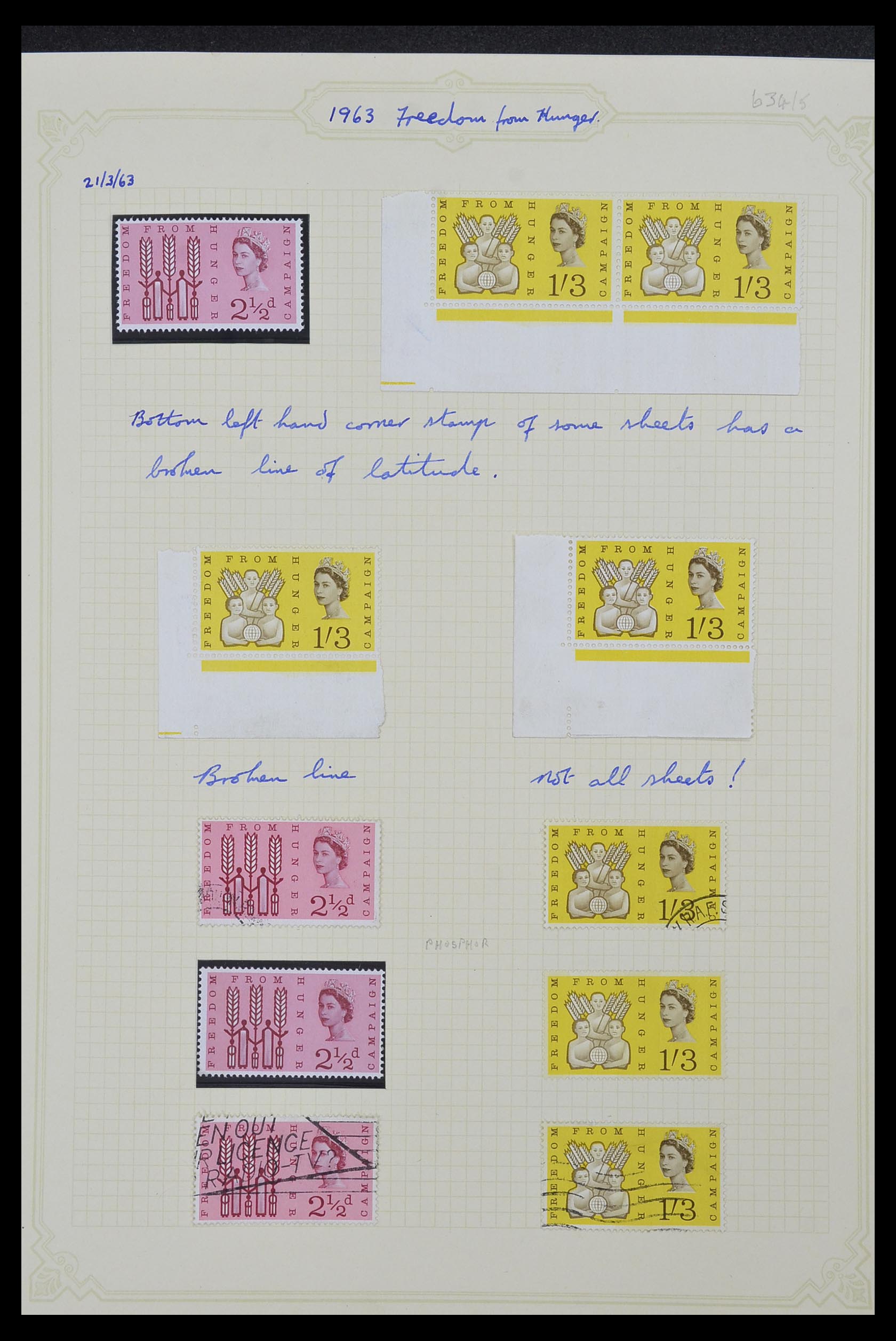 34332 025 - Stamp collection 34332 Great Britain 1936-1981.