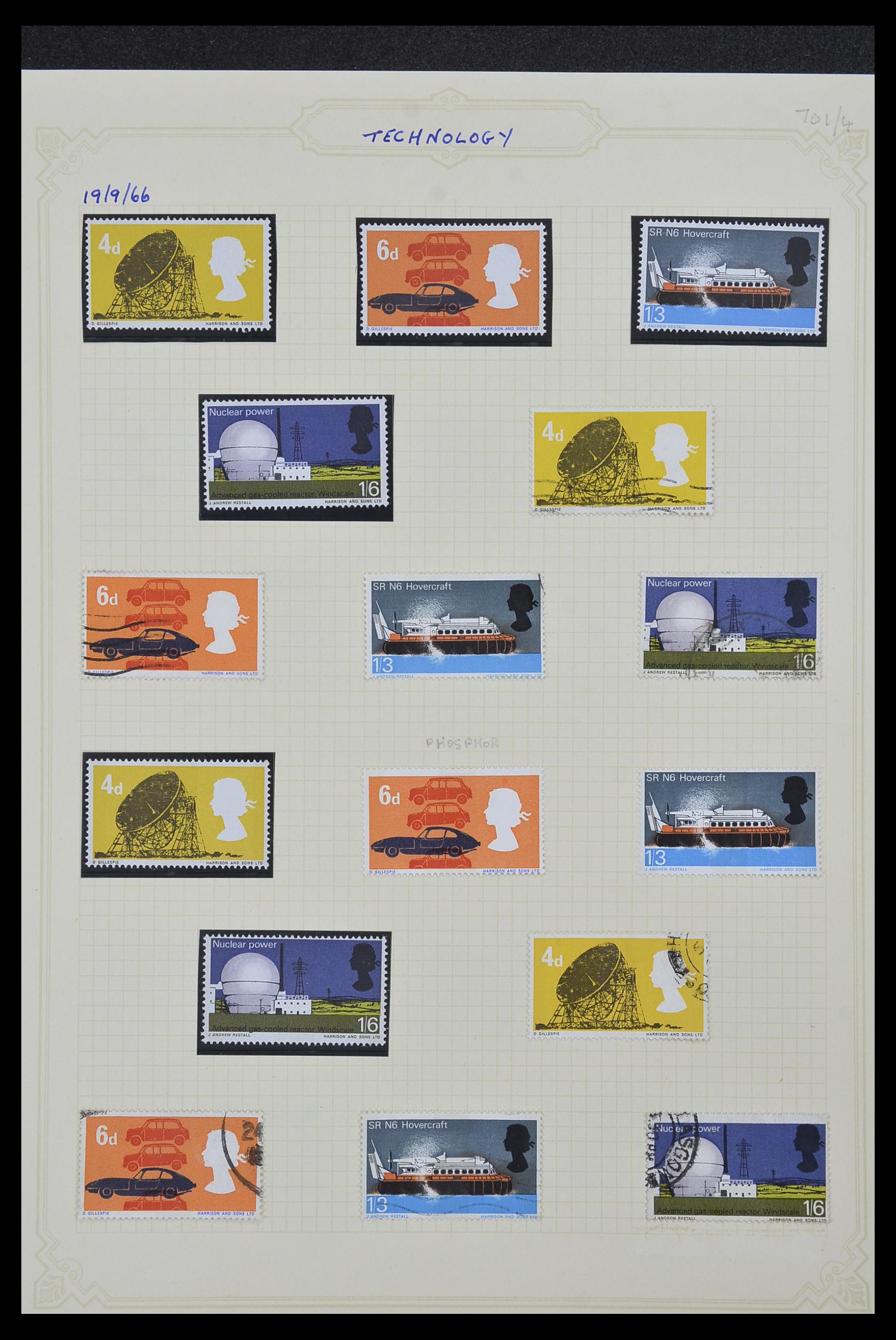 34332 047 - Stamp collection 34332 Great Britain 1936-1981.