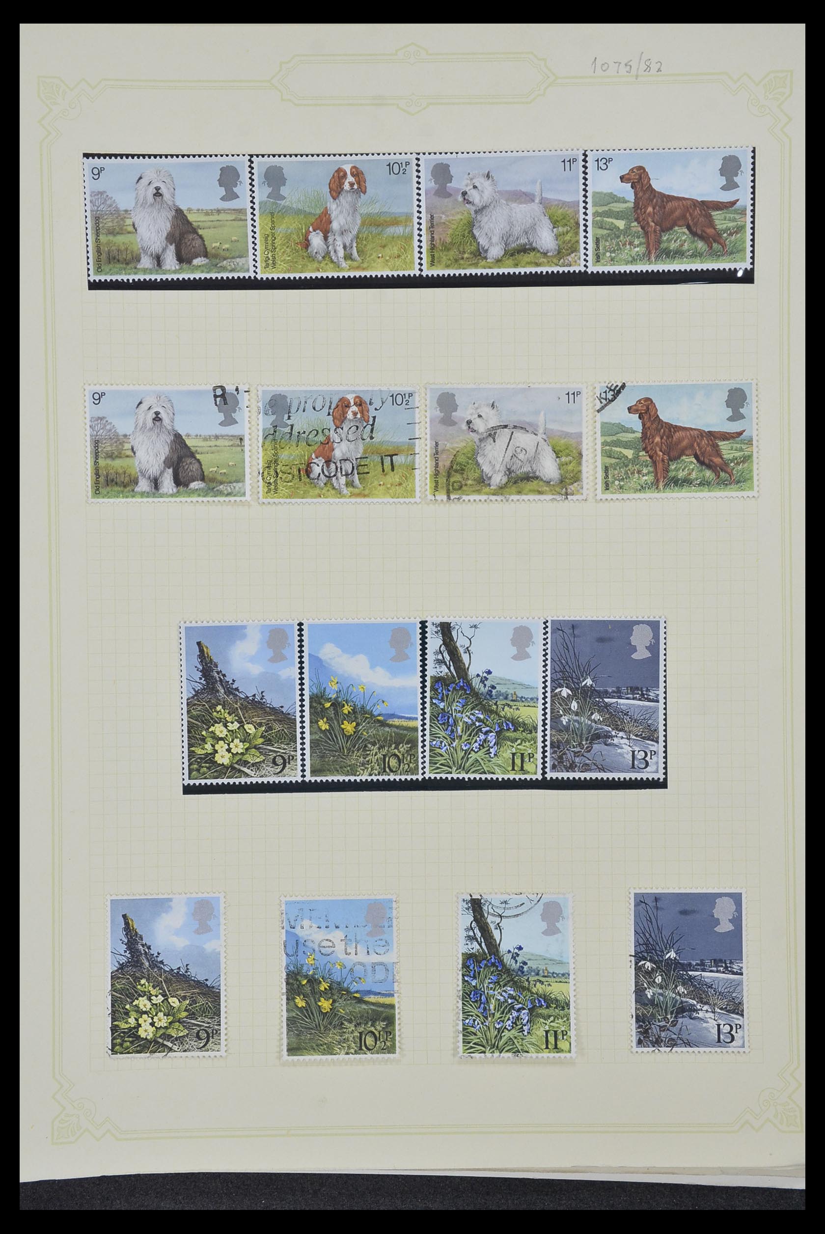 34332 101 - Stamp collection 34332 Great Britain 1936-1981.