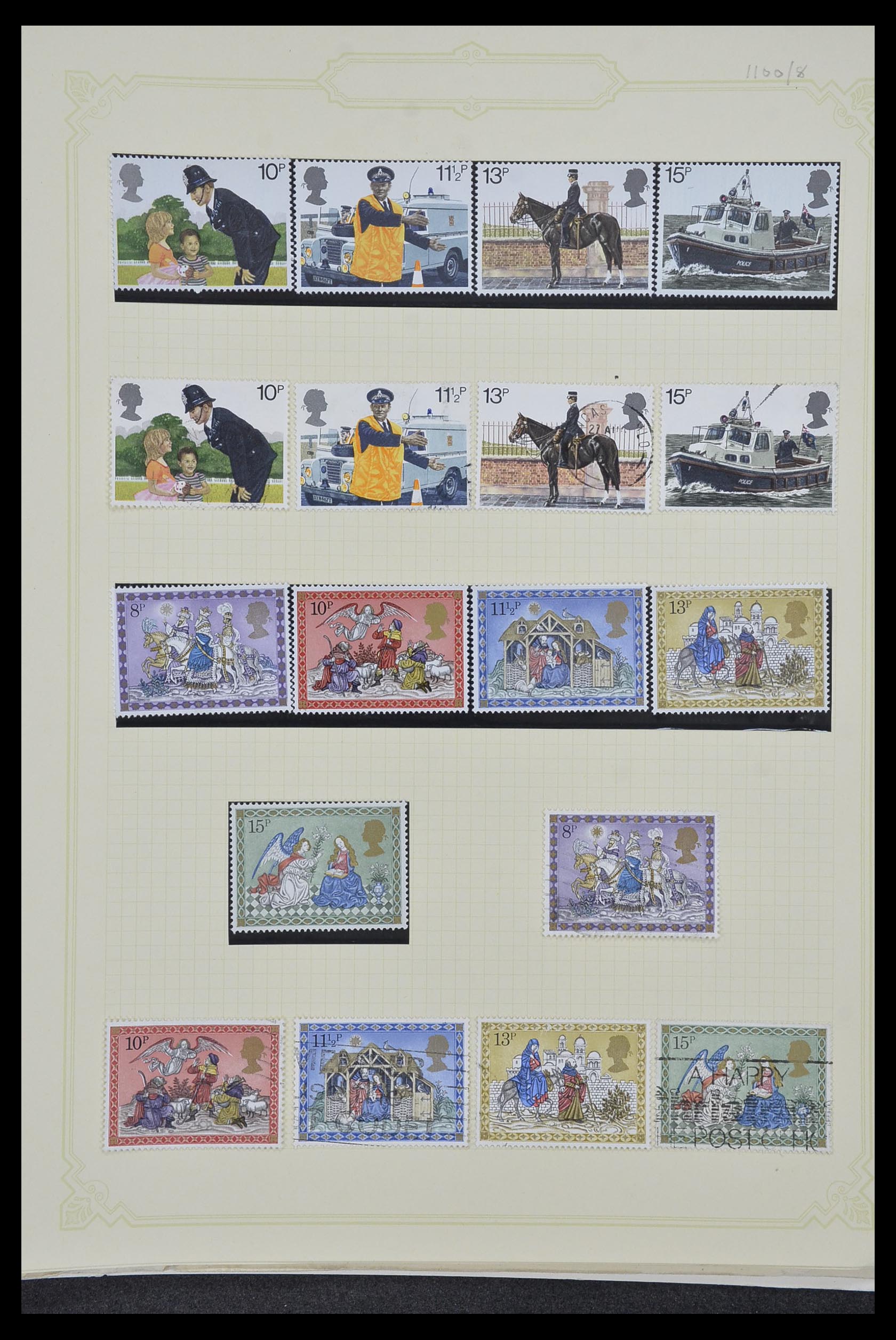 34332 104 - Stamp collection 34332 Great Britain 1936-1981.