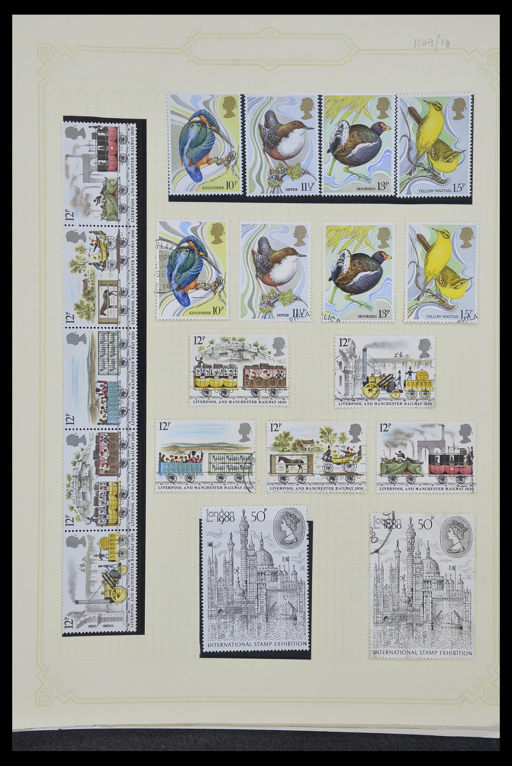 34332 105 - Stamp collection 34332 Great Britain 1936-1981.