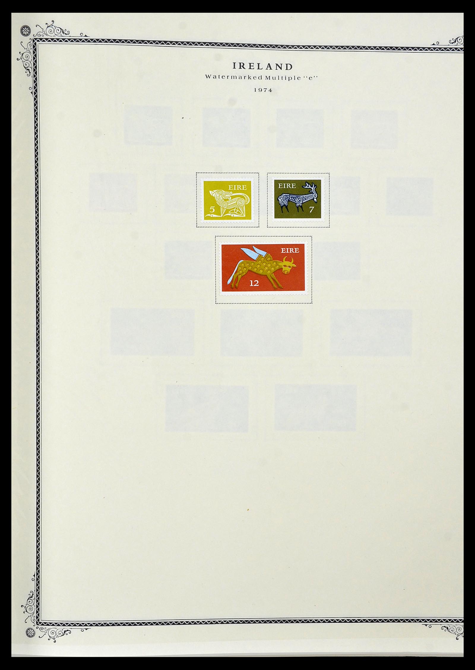 34333 015 - Postzegelverzameling 34333 Ierland 1946-2000.