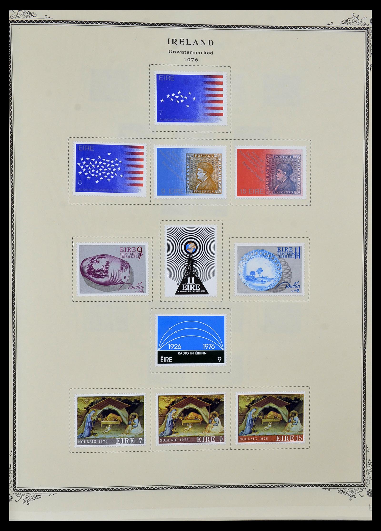 34333 020 - Postzegelverzameling 34333 Ierland 1946-2000.