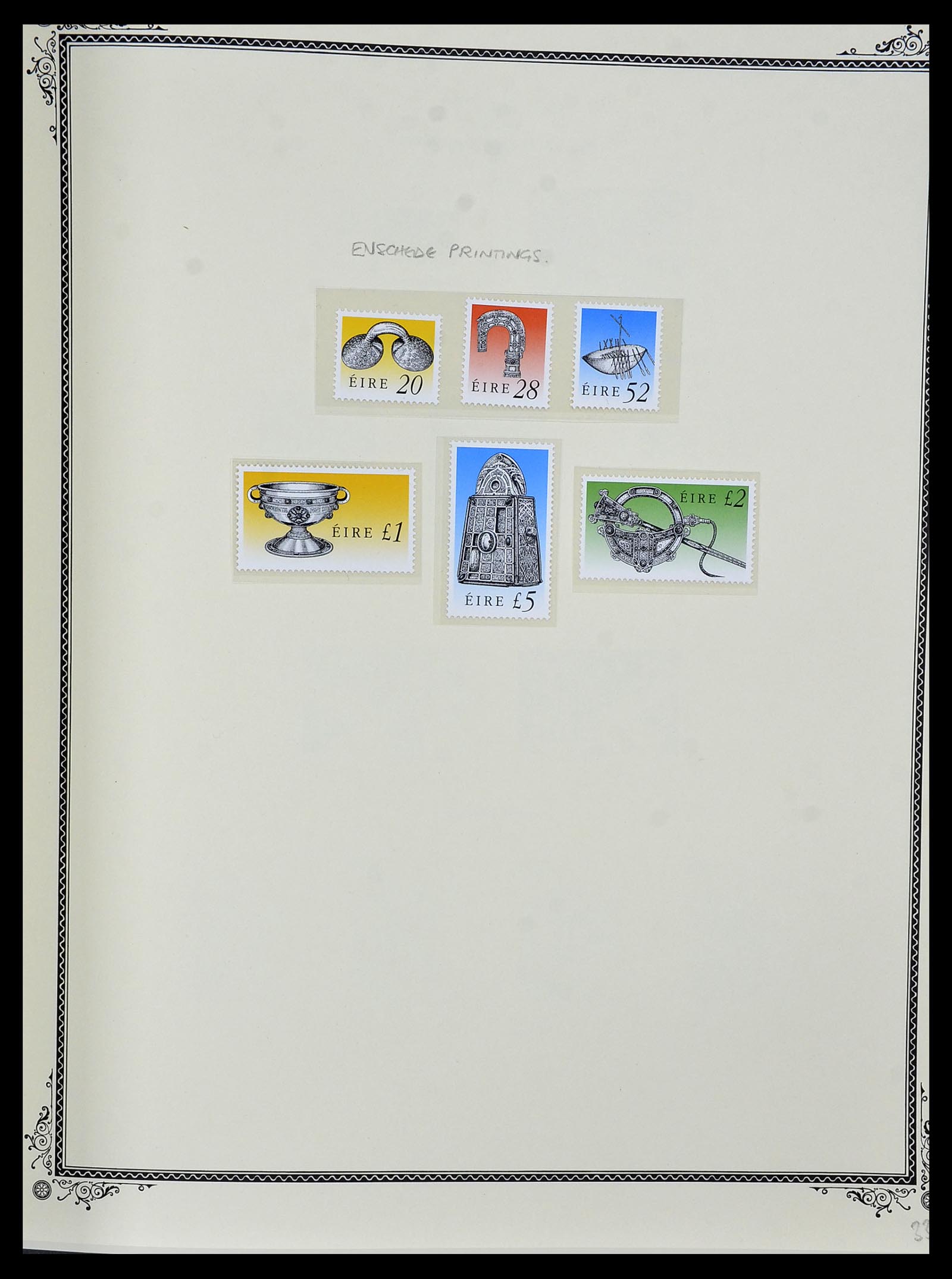 34333 064 - Postzegelverzameling 34333 Ierland 1946-2000.