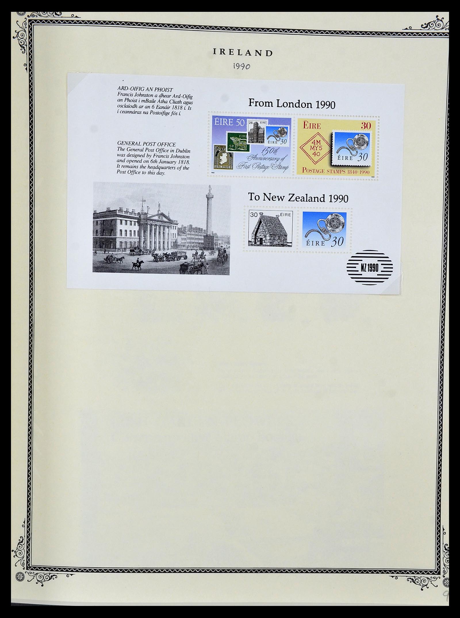 34333 066 - Postzegelverzameling 34333 Ierland 1946-2000.