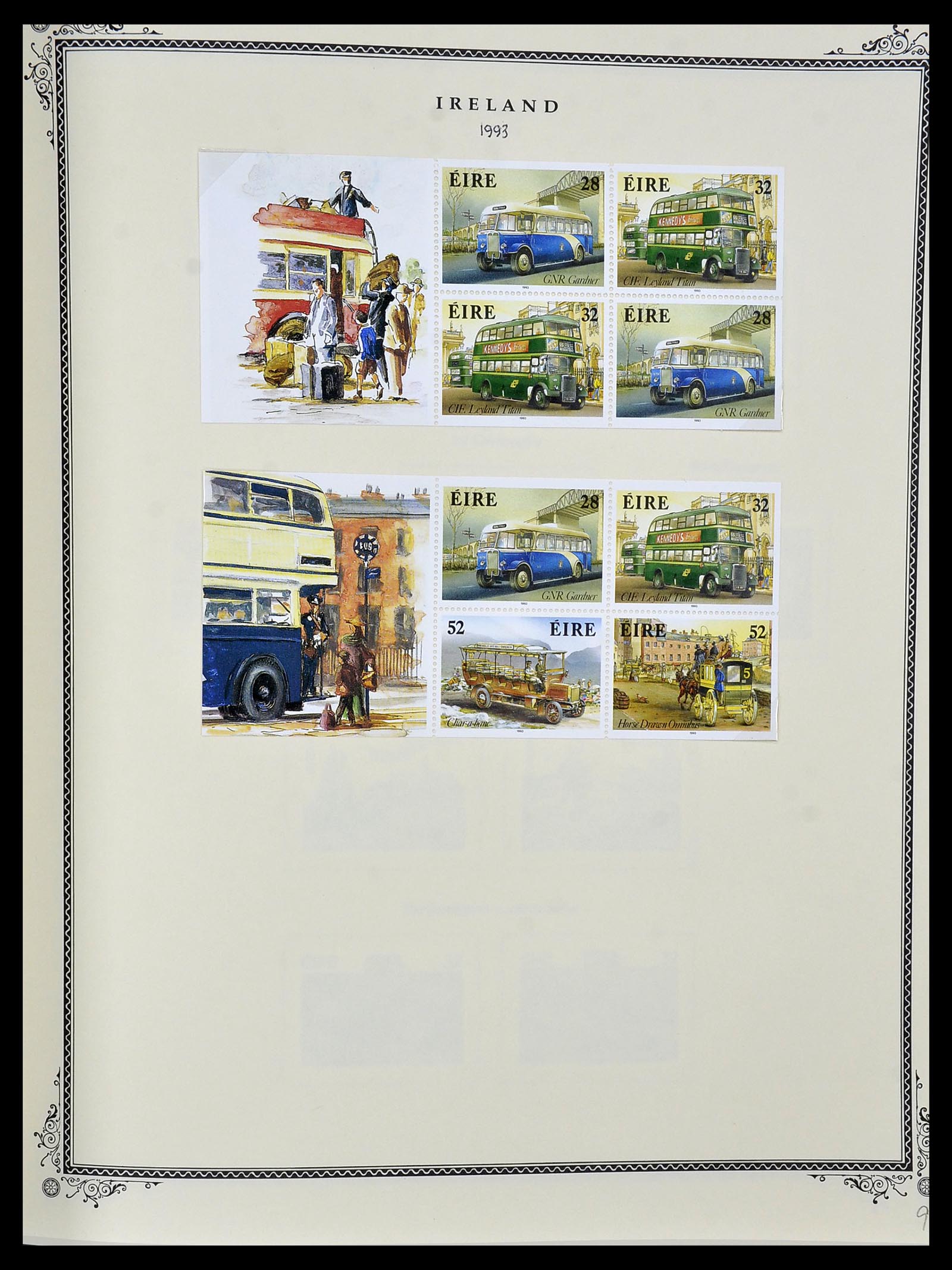 34333 083 - Postzegelverzameling 34333 Ierland 1946-2000.