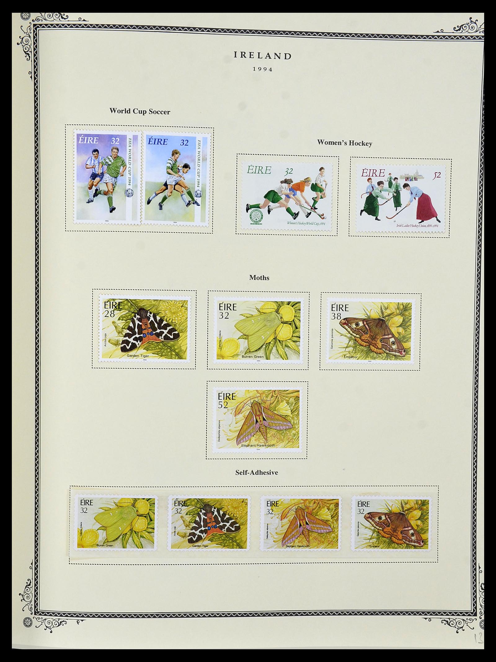 34333 085 - Postzegelverzameling 34333 Ierland 1946-2000.