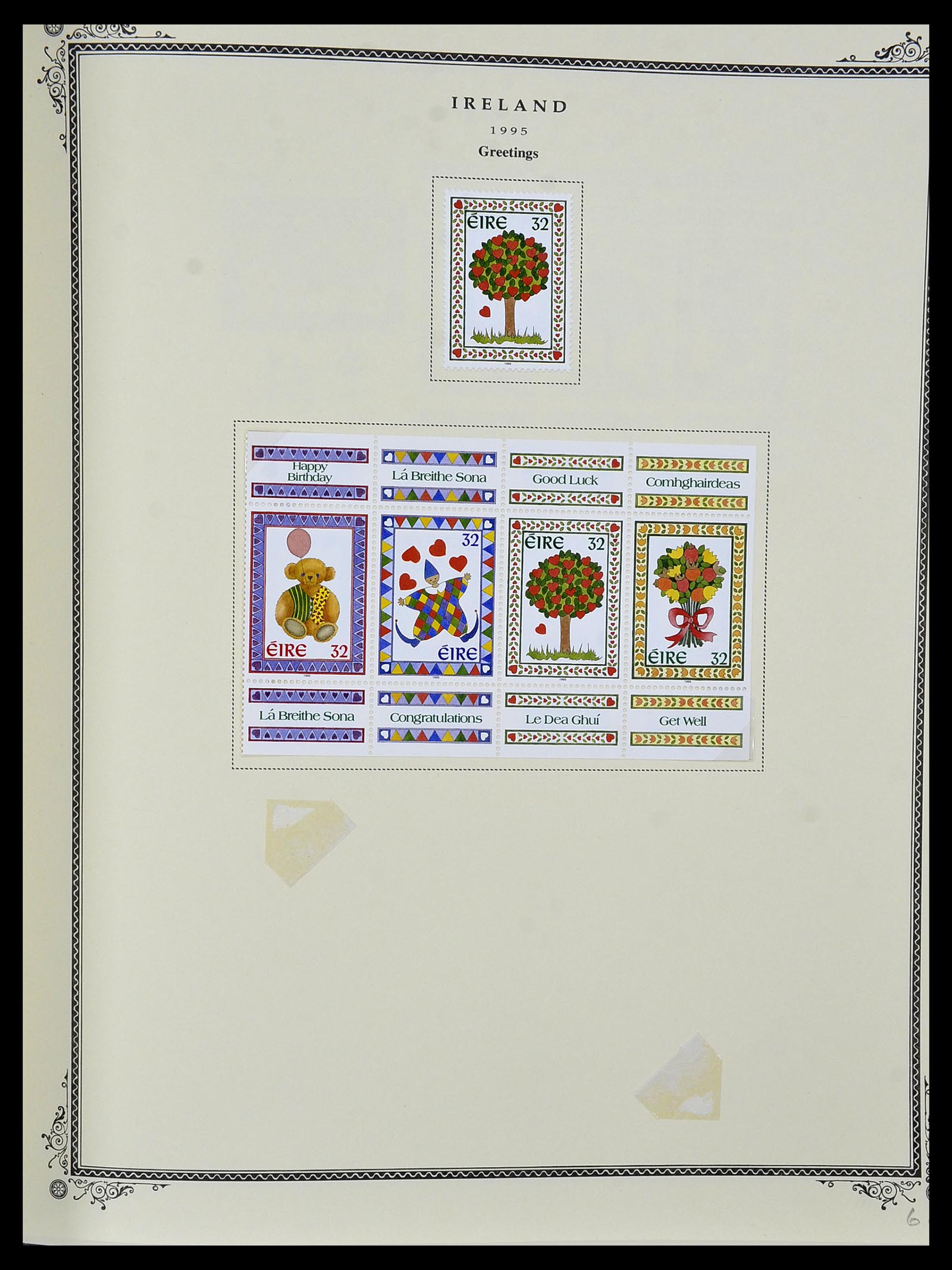 34333 087 - Postzegelverzameling 34333 Ierland 1946-2000.