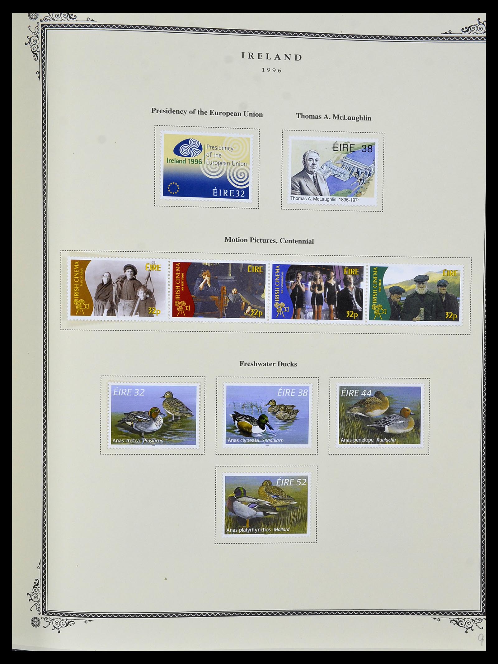34333 094 - Postzegelverzameling 34333 Ierland 1946-2000.