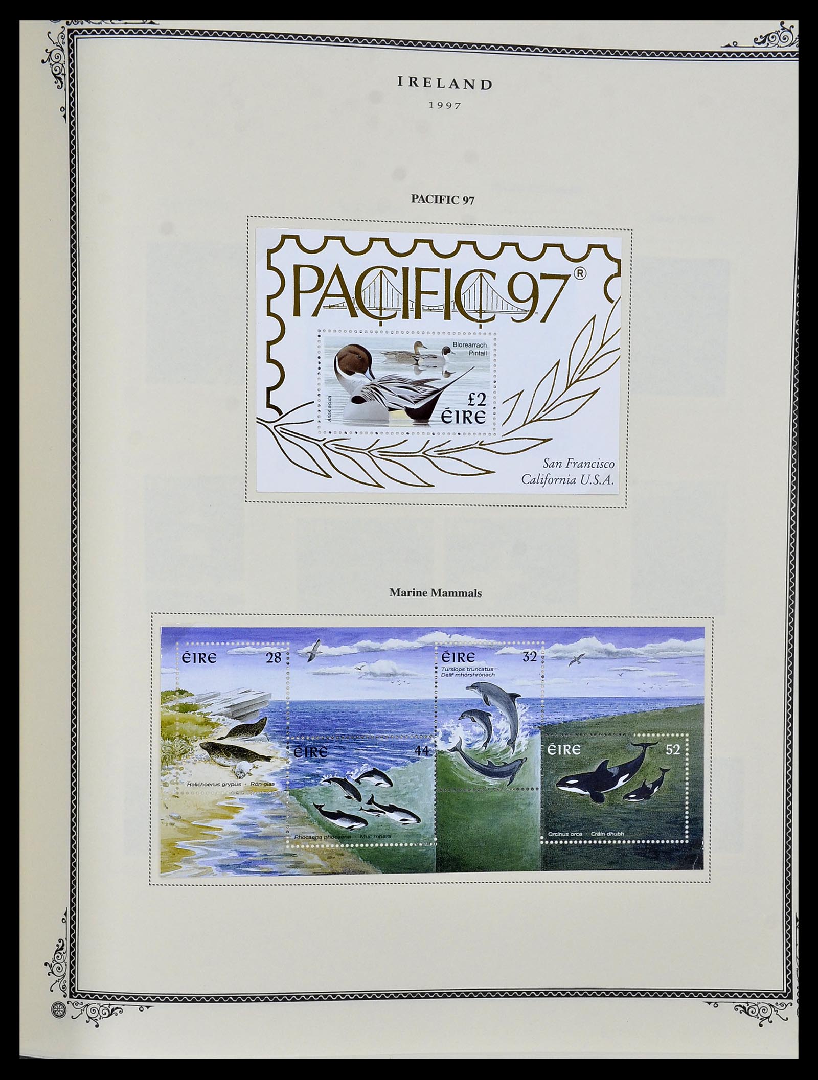 34333 102 - Postzegelverzameling 34333 Ierland 1946-2000.