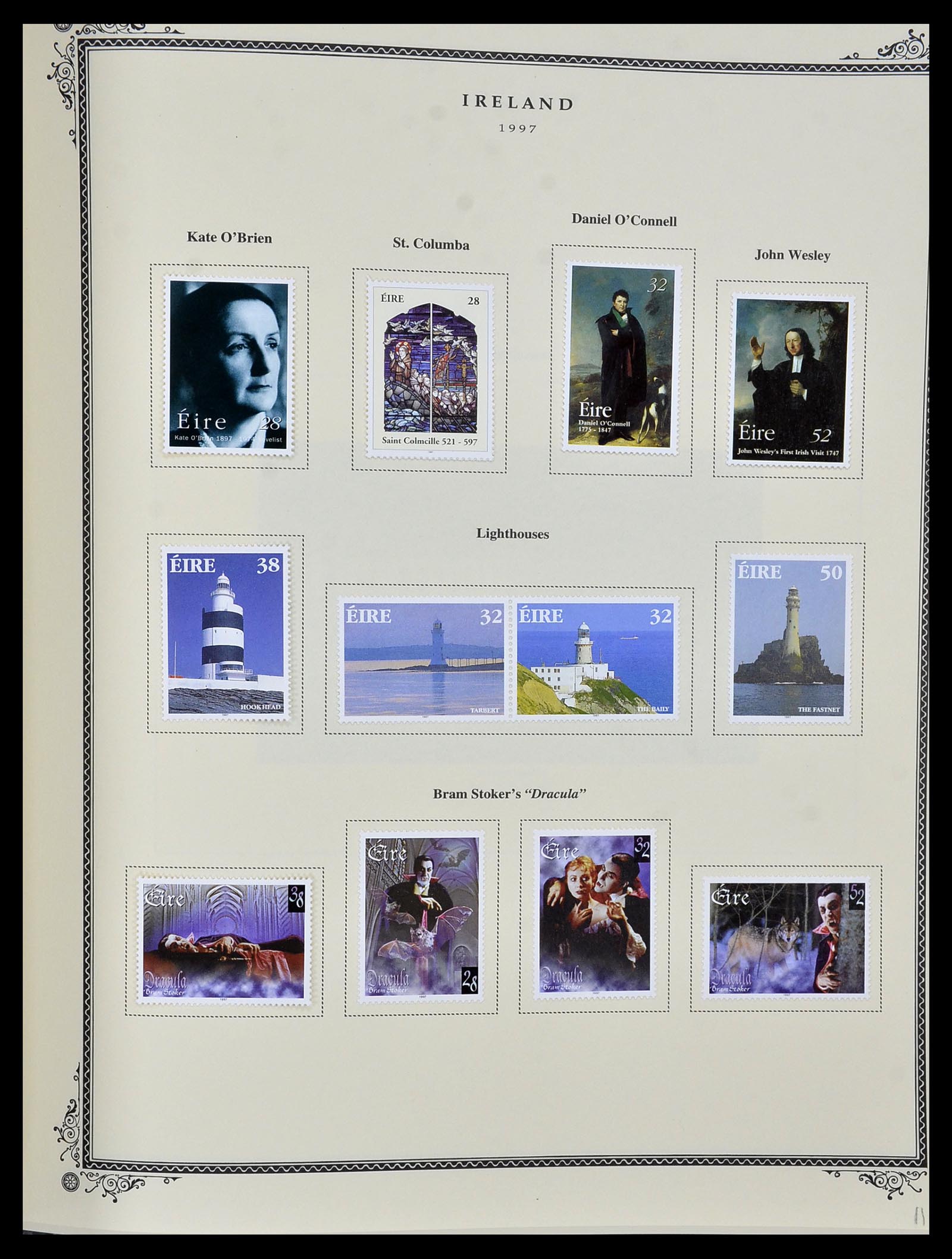 34333 103 - Postzegelverzameling 34333 Ierland 1946-2000.