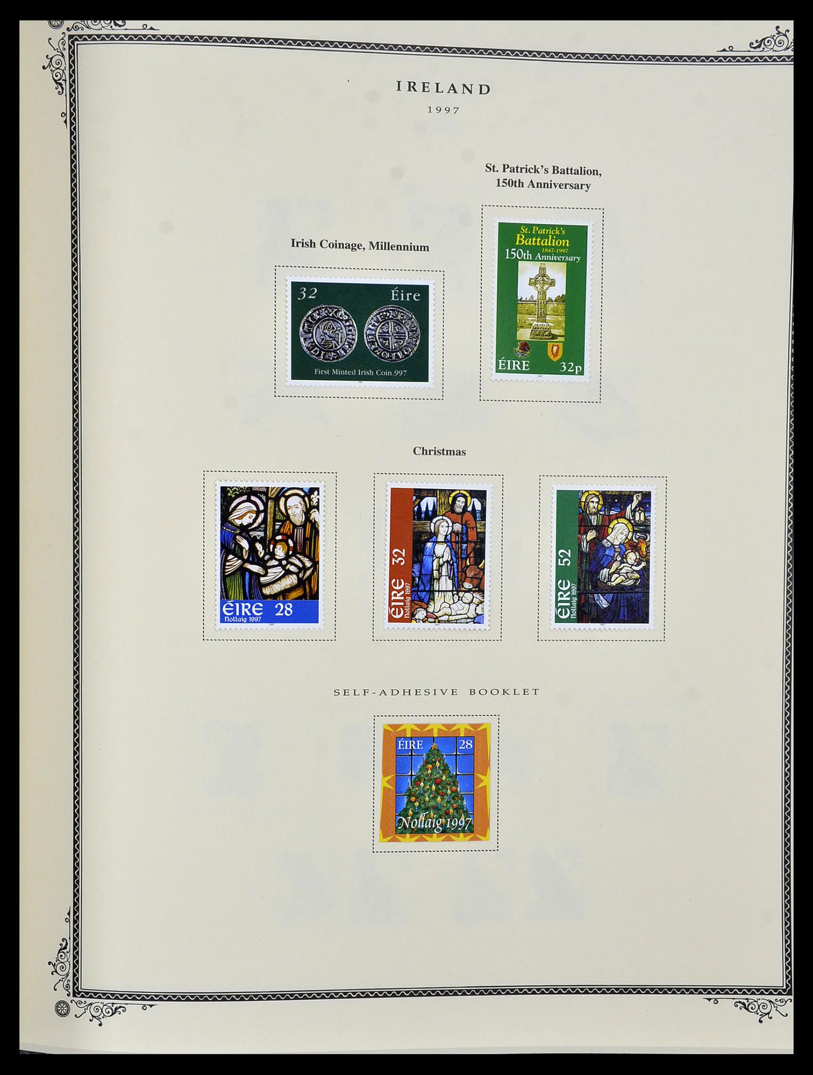 34333 106 - Postzegelverzameling 34333 Ierland 1946-2000.