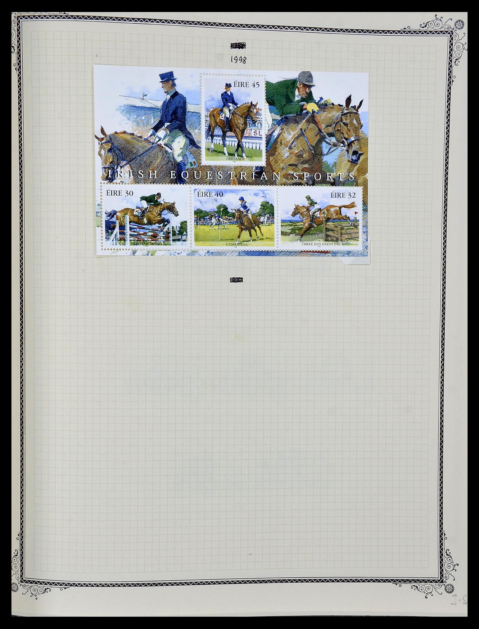 34333 112 - Postzegelverzameling 34333 Ierland 1946-2000.