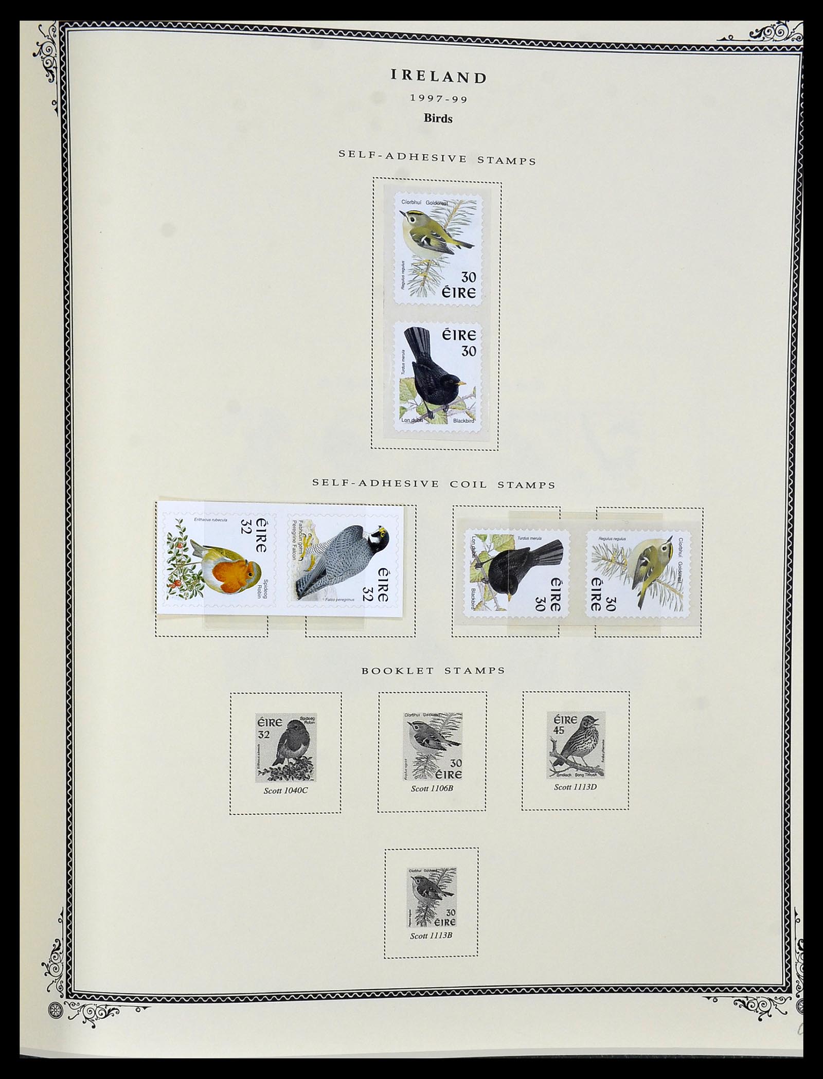 34333 116 - Postzegelverzameling 34333 Ierland 1946-2000.