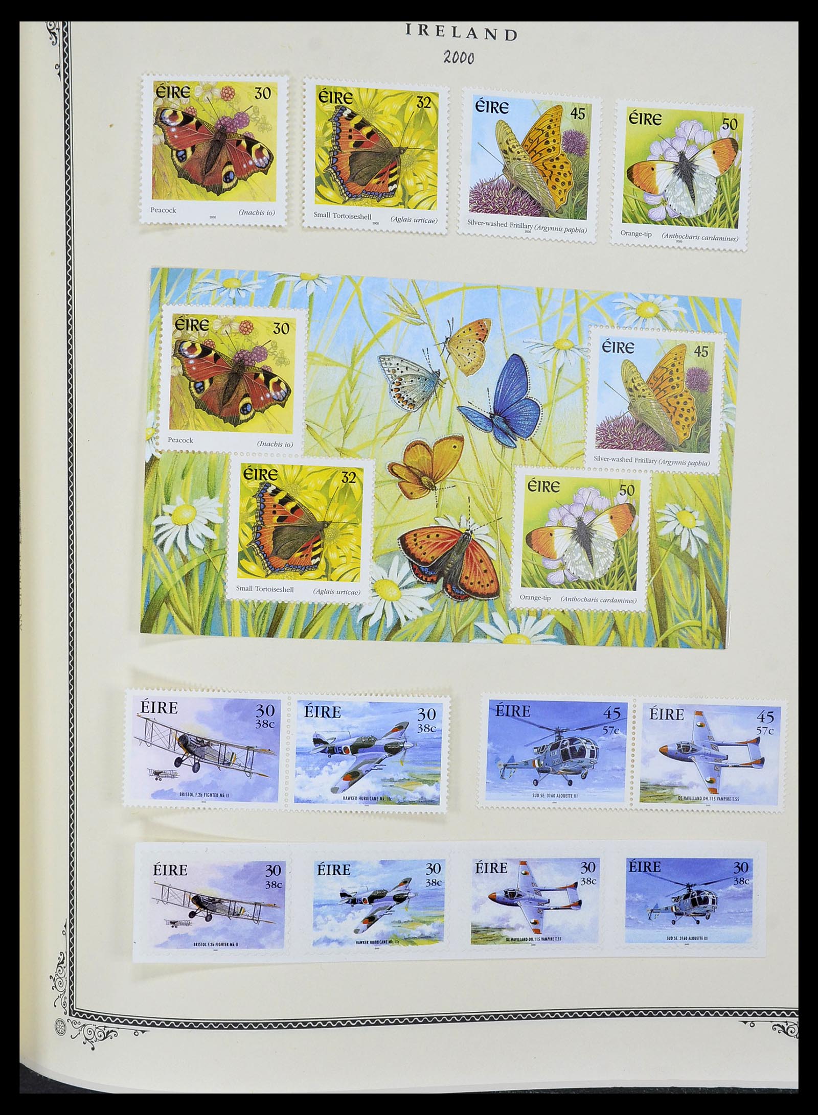 34333 139 - Postzegelverzameling 34333 Ierland 1946-2000.