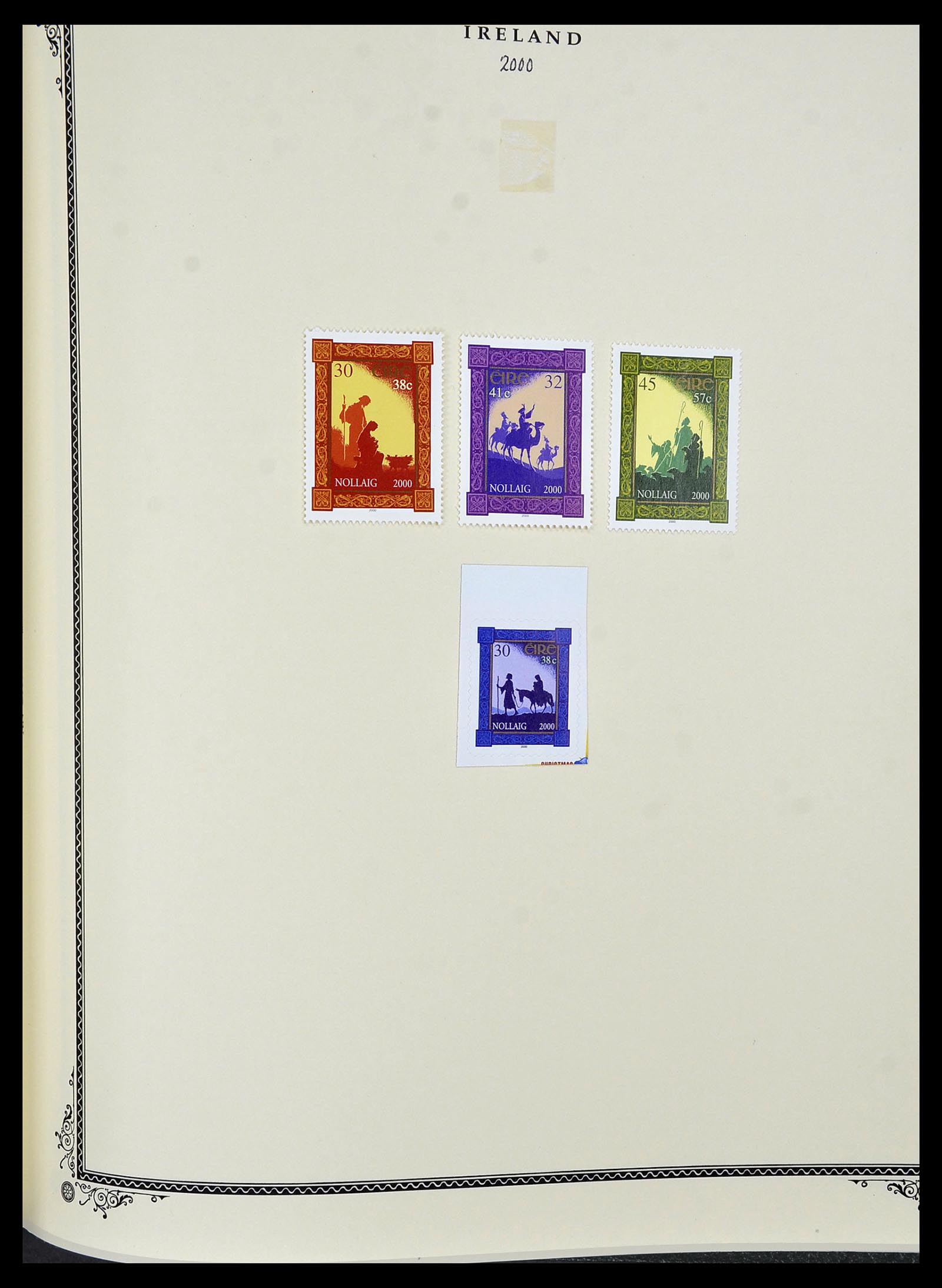 34333 140 - Postzegelverzameling 34333 Ierland 1946-2000.