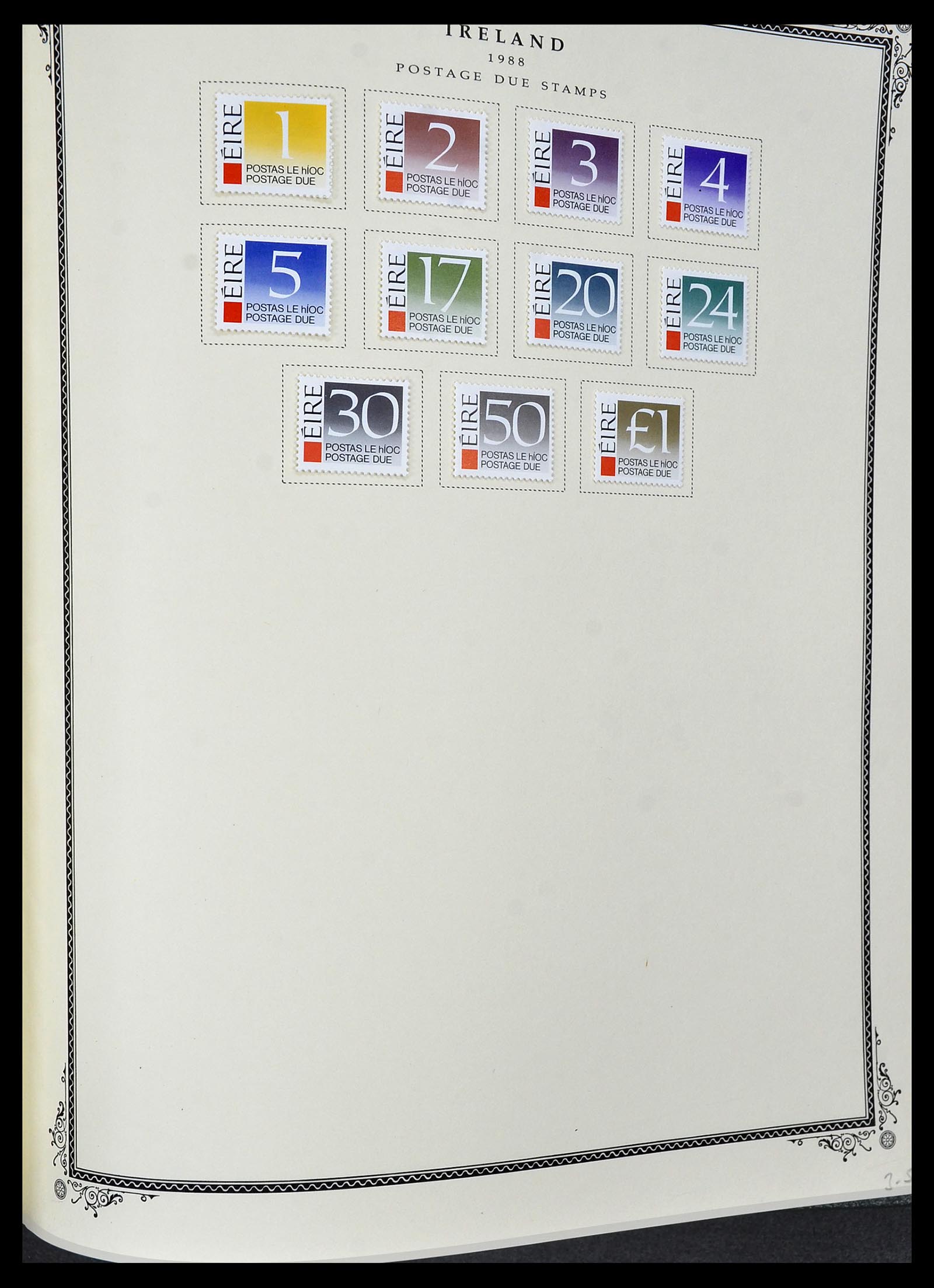 34333 142 - Postzegelverzameling 34333 Ierland 1946-2000.