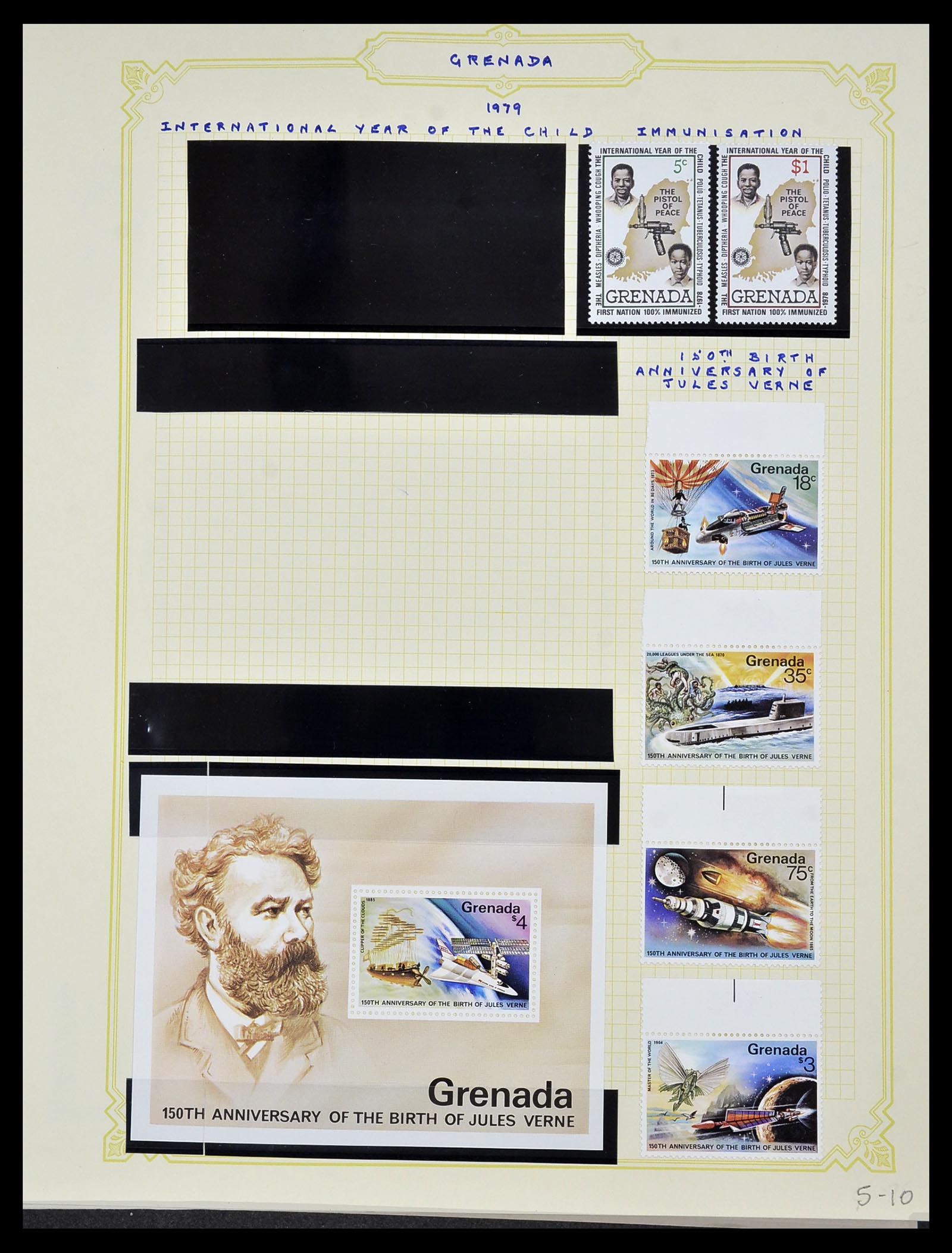 34334 064 - Postzegelverzameling 34334 Grenada 1953-1983.