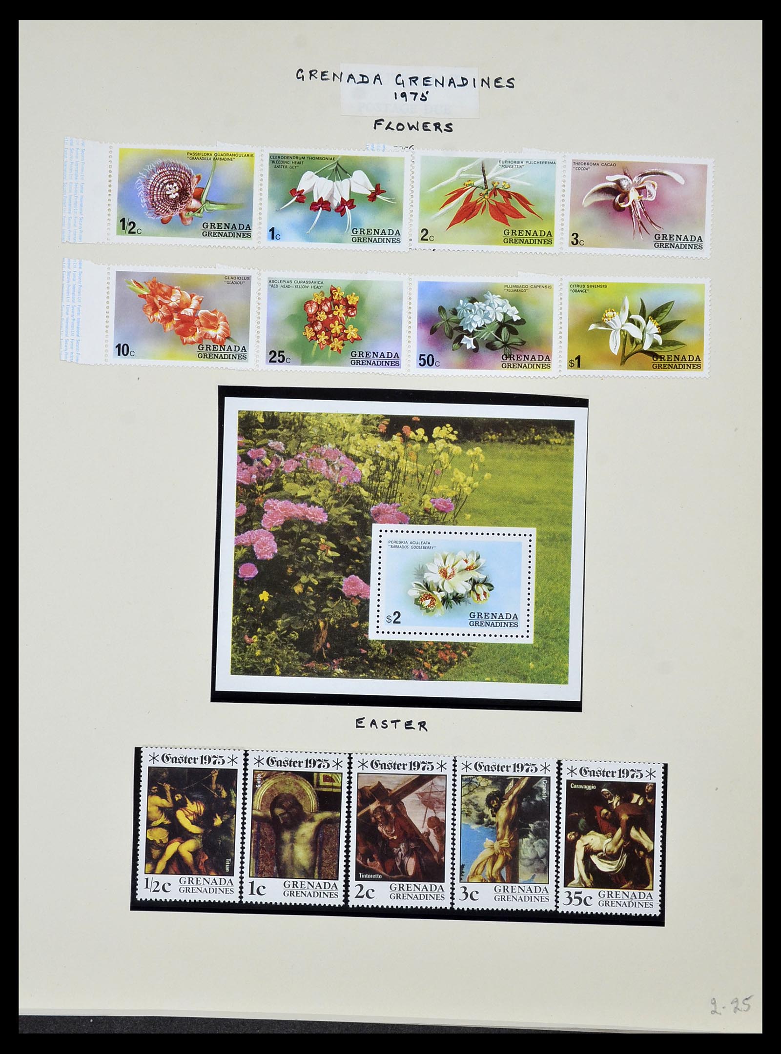 34334 094 - Postzegelverzameling 34334 Grenada 1953-1983.