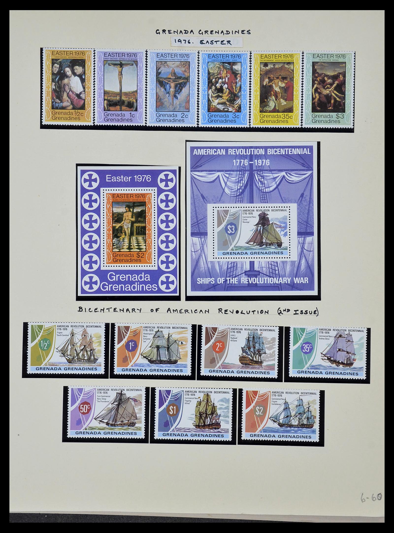 34334 103 - Postzegelverzameling 34334 Grenada 1953-1983.