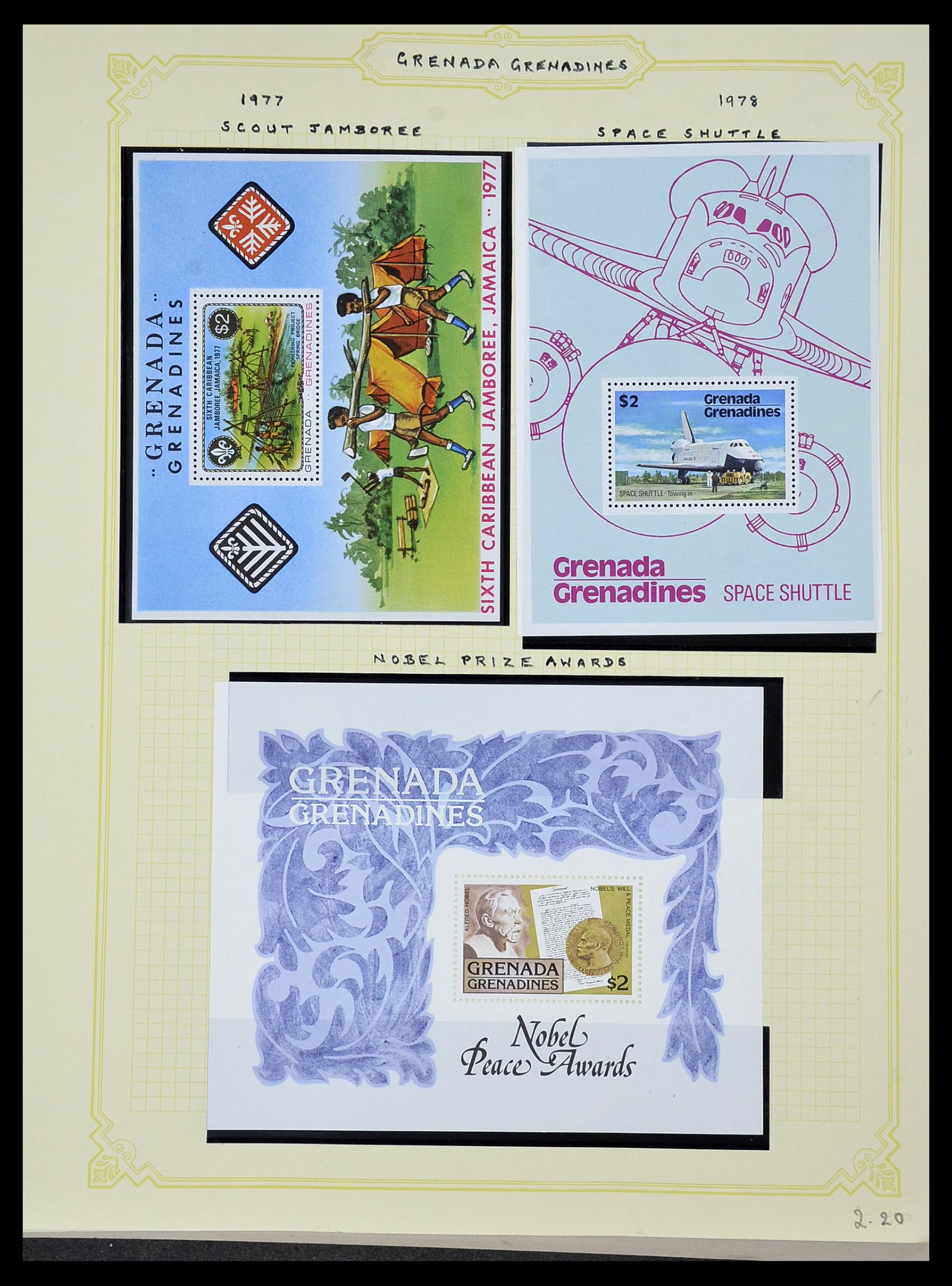 34334 109 - Postzegelverzameling 34334 Grenada 1953-1983.