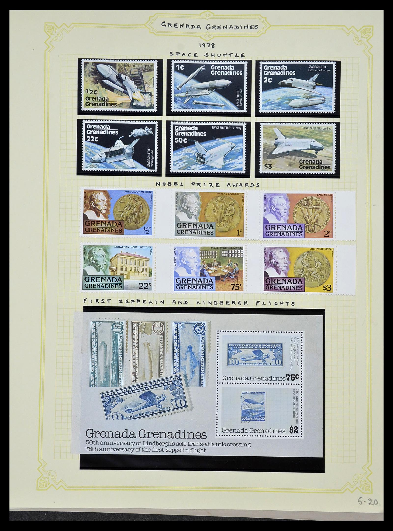 34334 110 - Stamp collection 34334 Grenada 1953-1983.