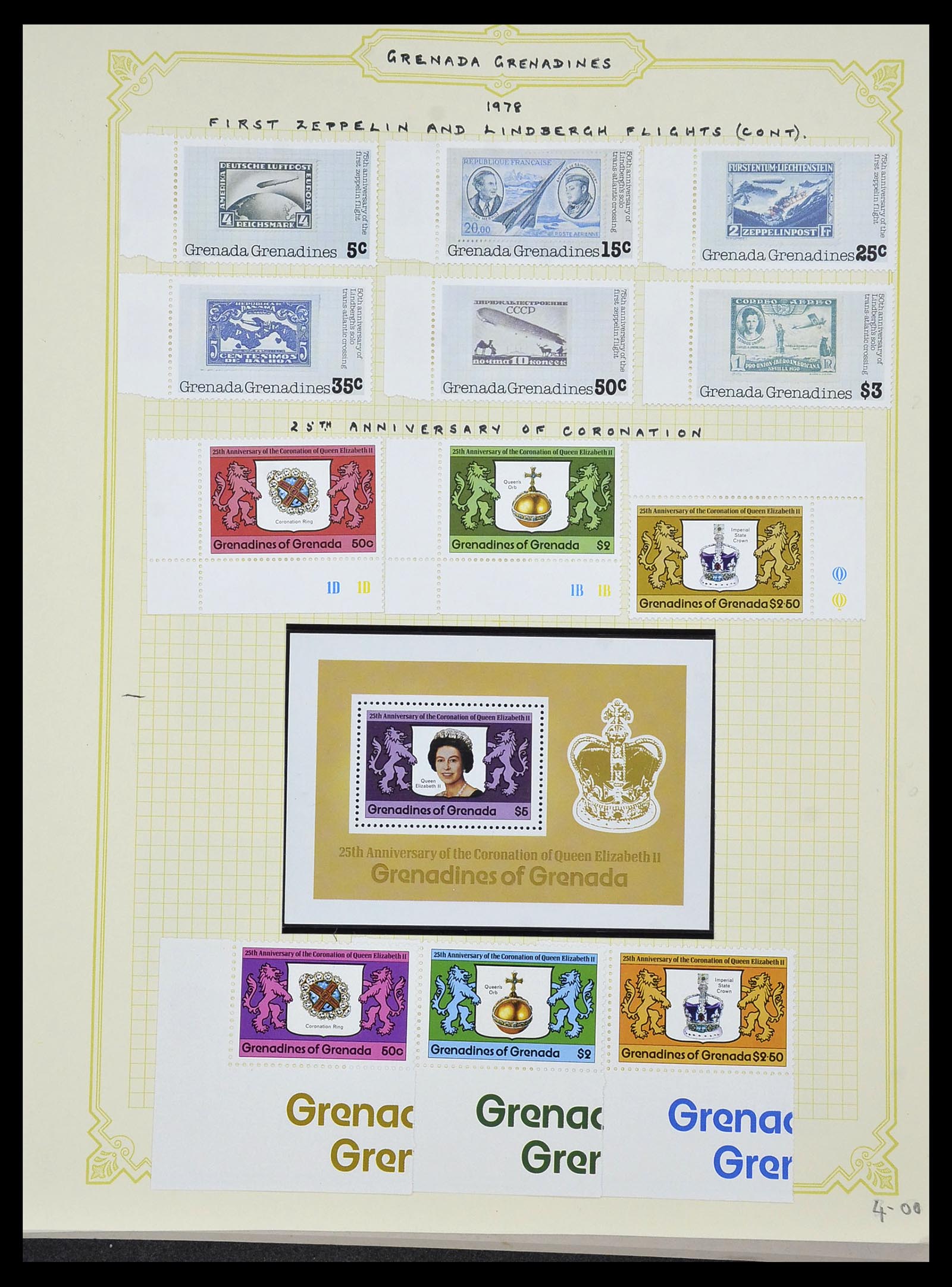 34334 111 - Postzegelverzameling 34334 Grenada 1953-1983.