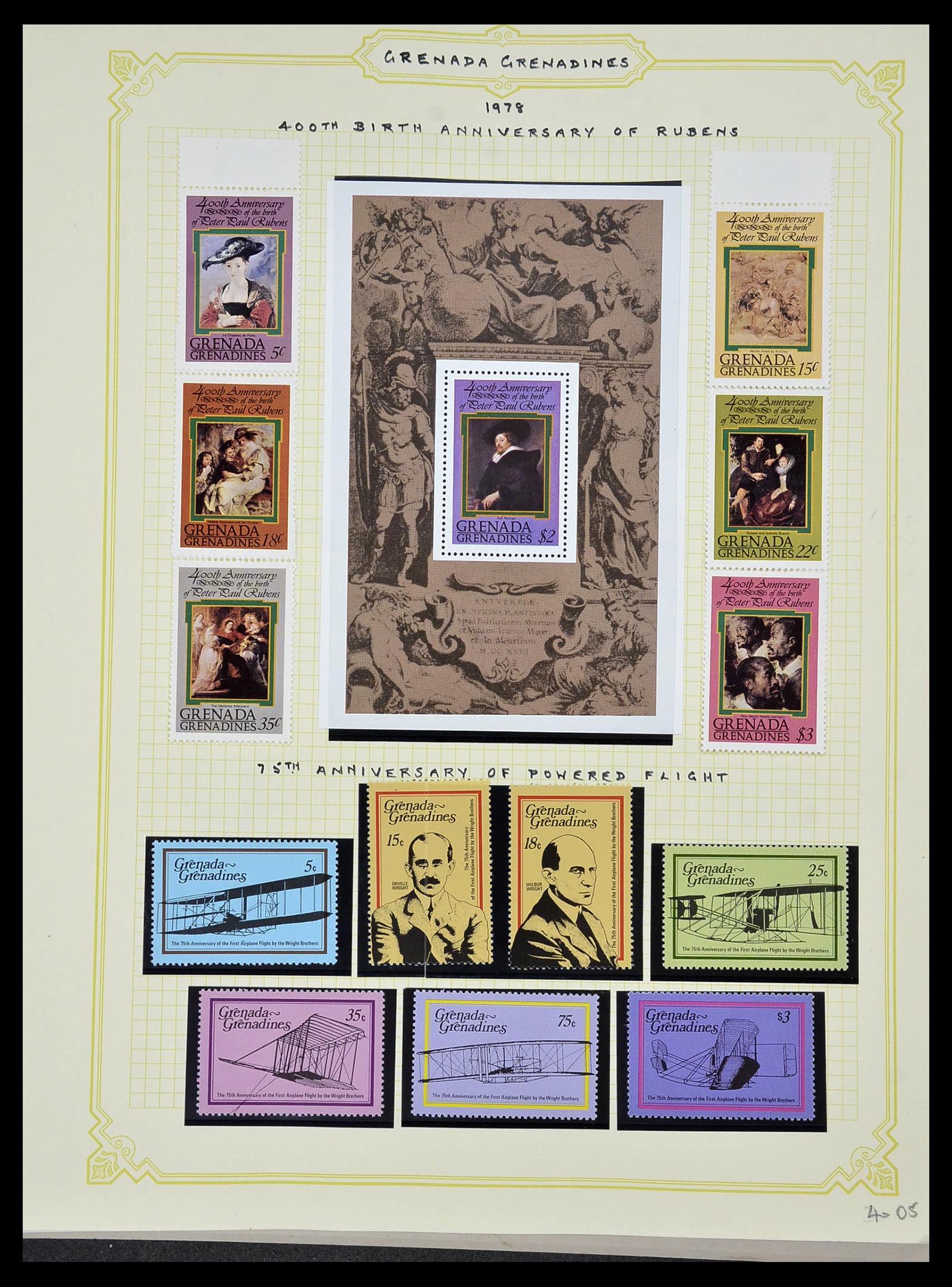 34334 112 - Postzegelverzameling 34334 Grenada 1953-1983.