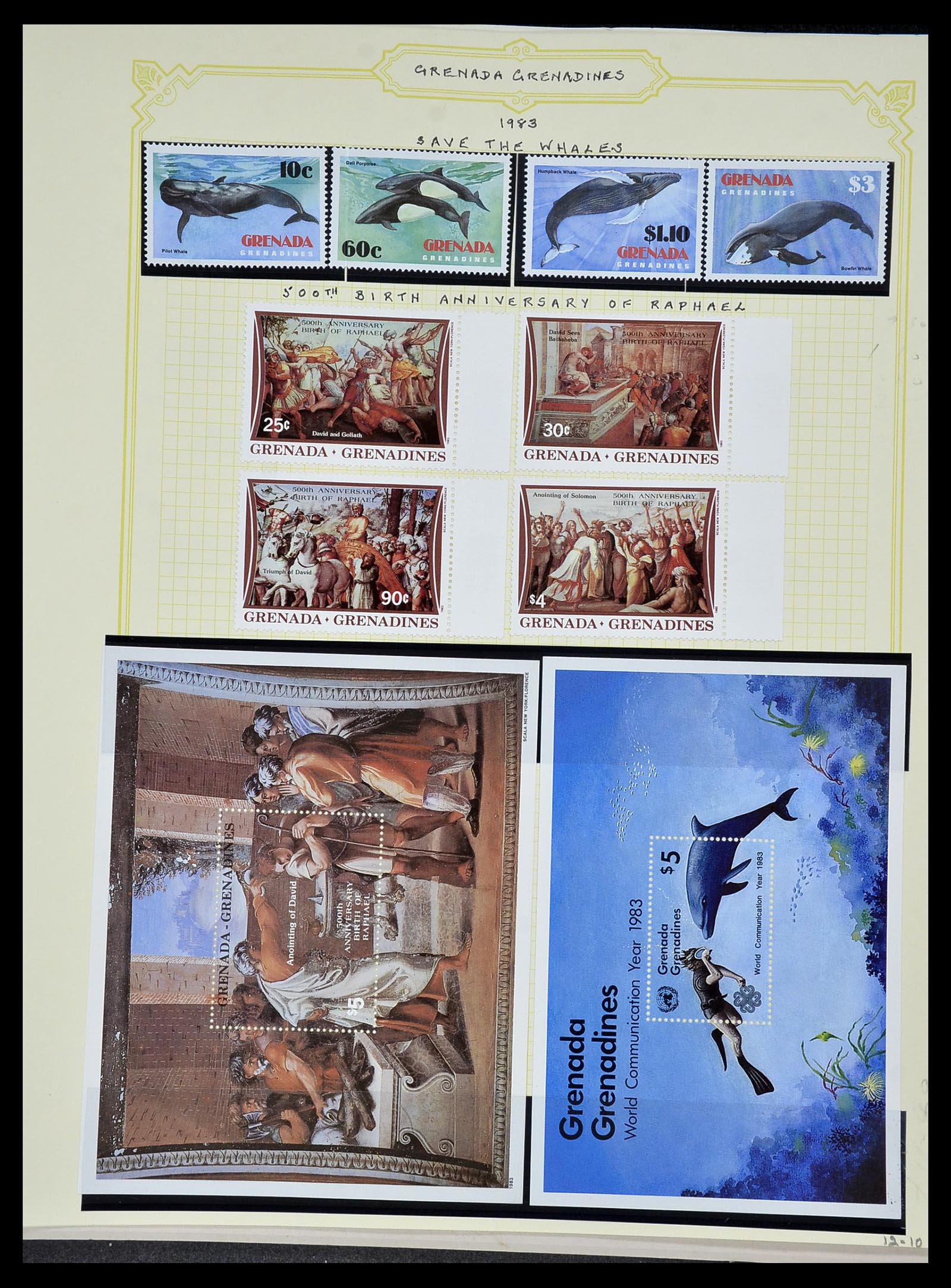 34334 134 - Stamp collection 34334 Grenada 1953-1983.
