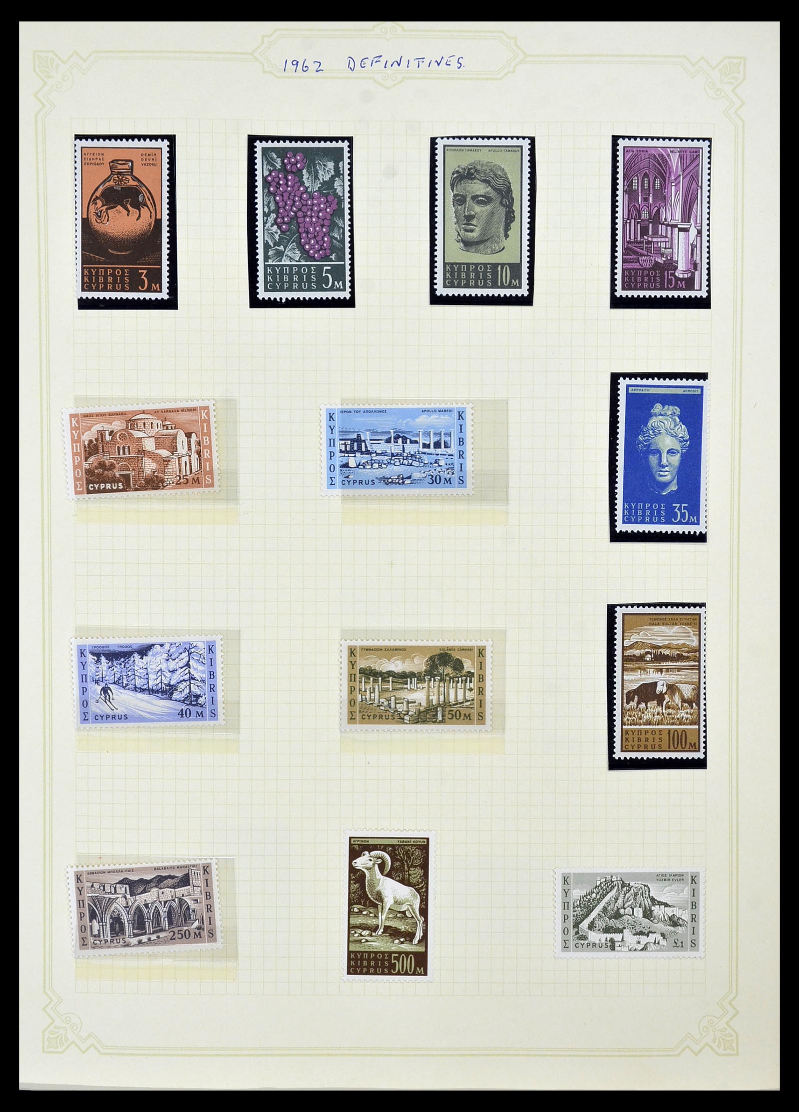 34335 009 - Postzegelverzameling 34335 Cyprus 1880-2012!