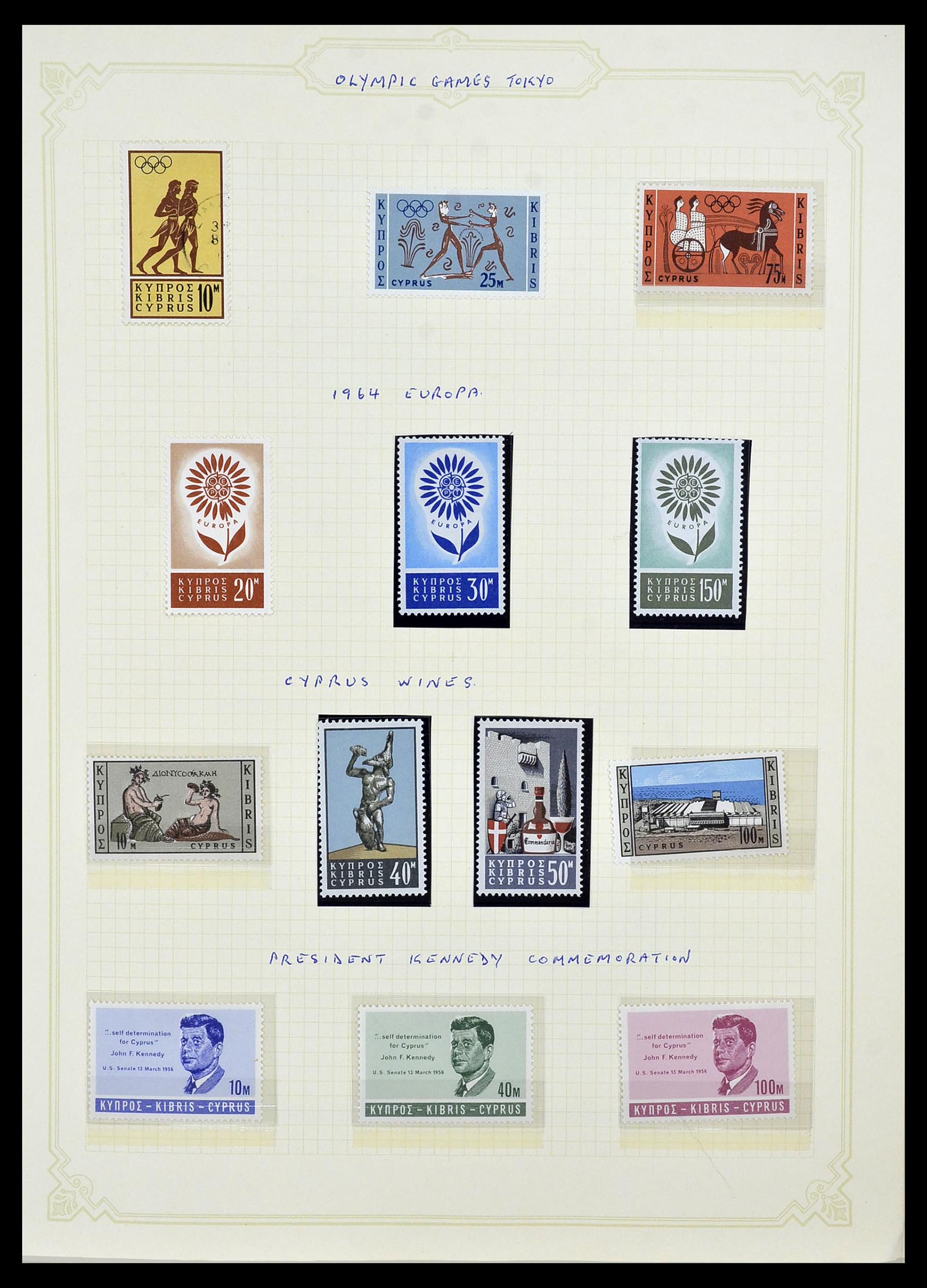 34335 013 - Postzegelverzameling 34335 Cyprus 1880-2012!