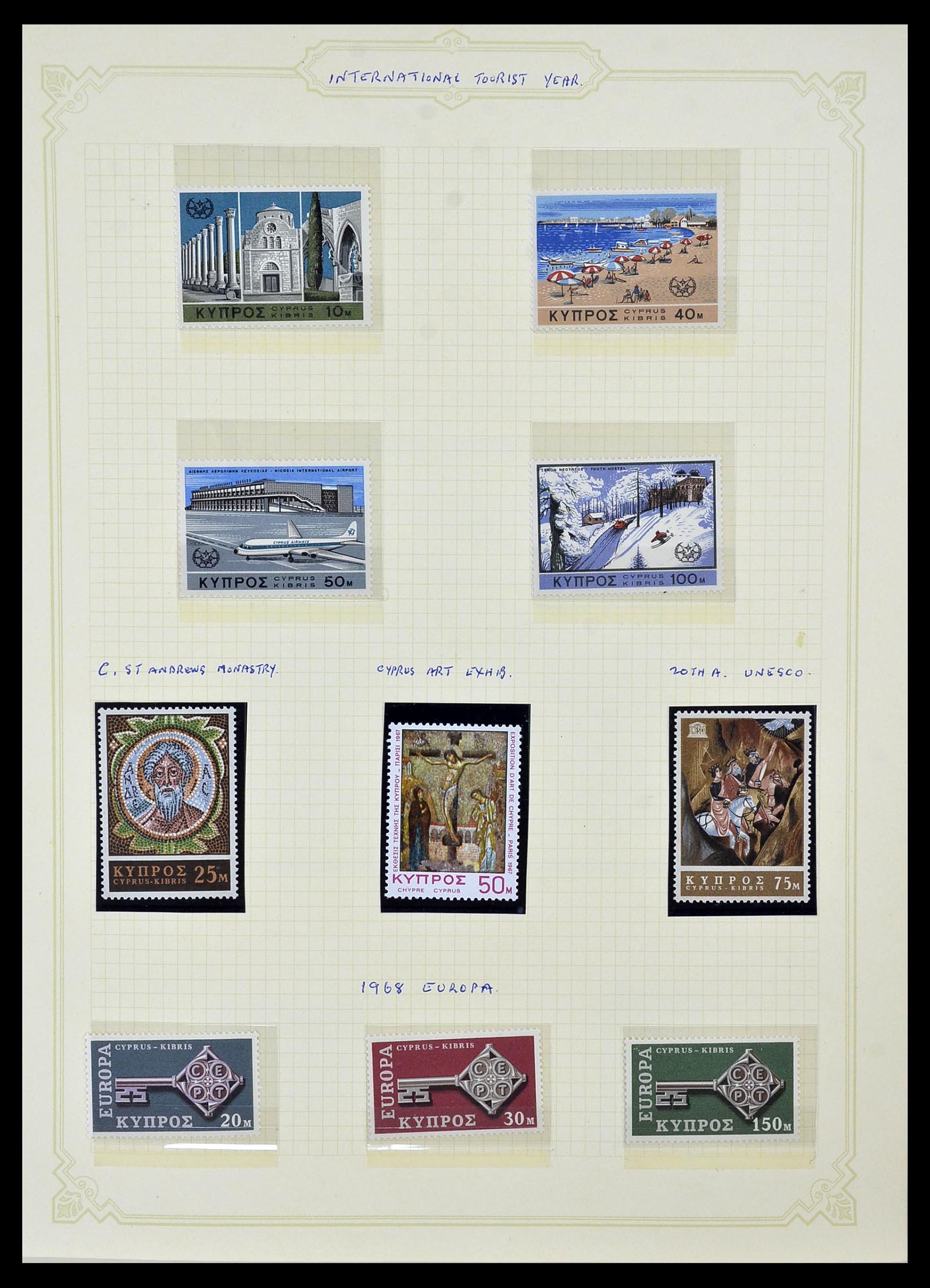 34335 019 - Postzegelverzameling 34335 Cyprus 1880-2012!