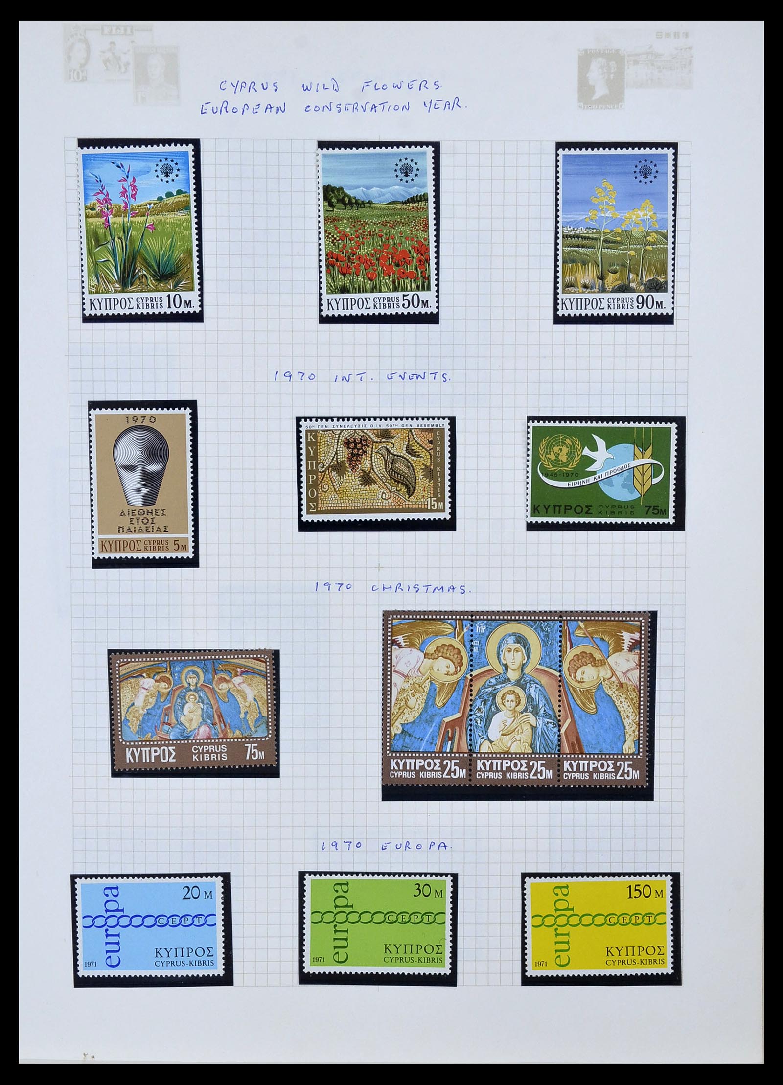 34335 023 - Postzegelverzameling 34335 Cyprus 1880-2012!