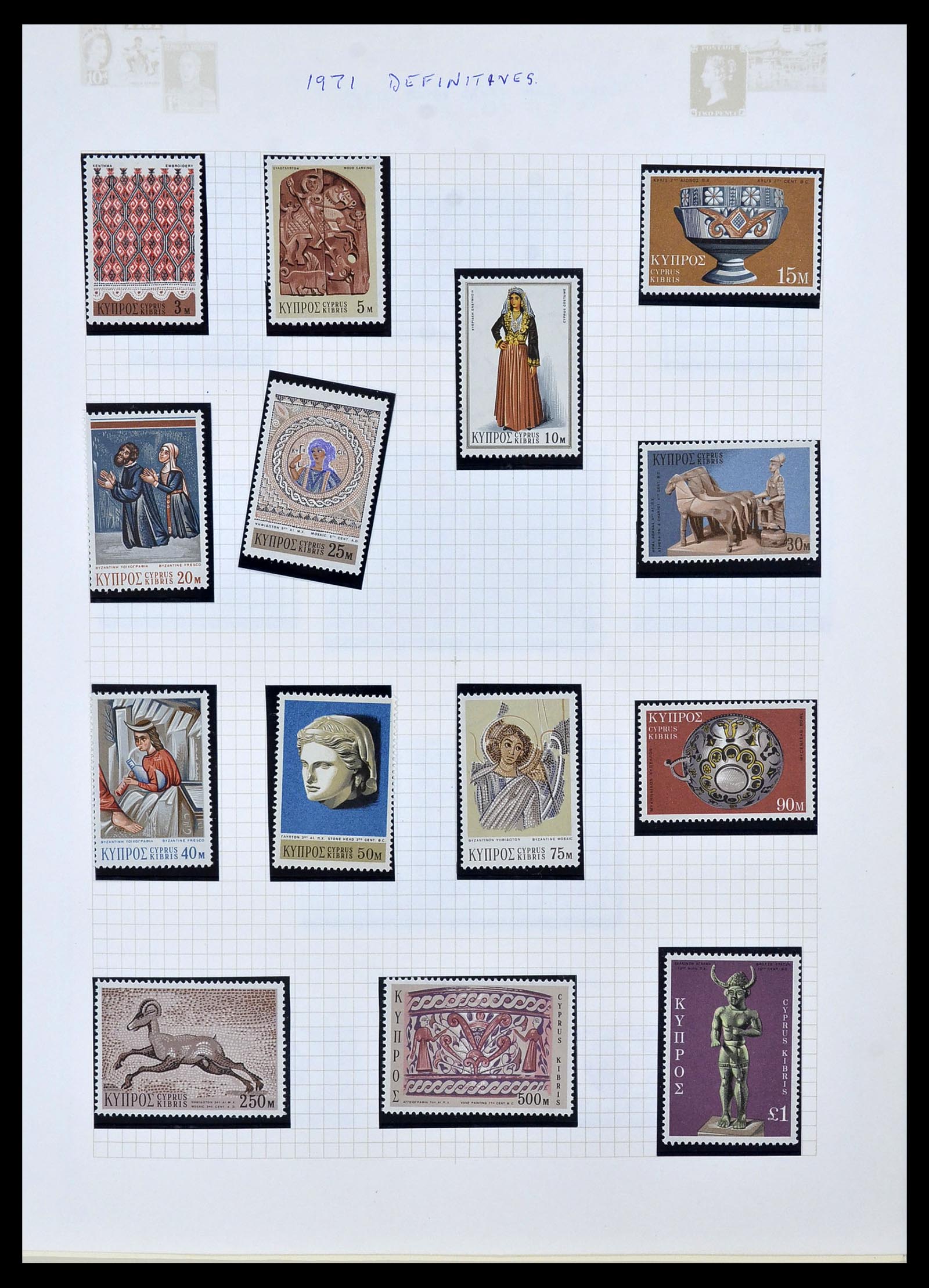 34335 024 - Postzegelverzameling 34335 Cyprus 1880-2012!