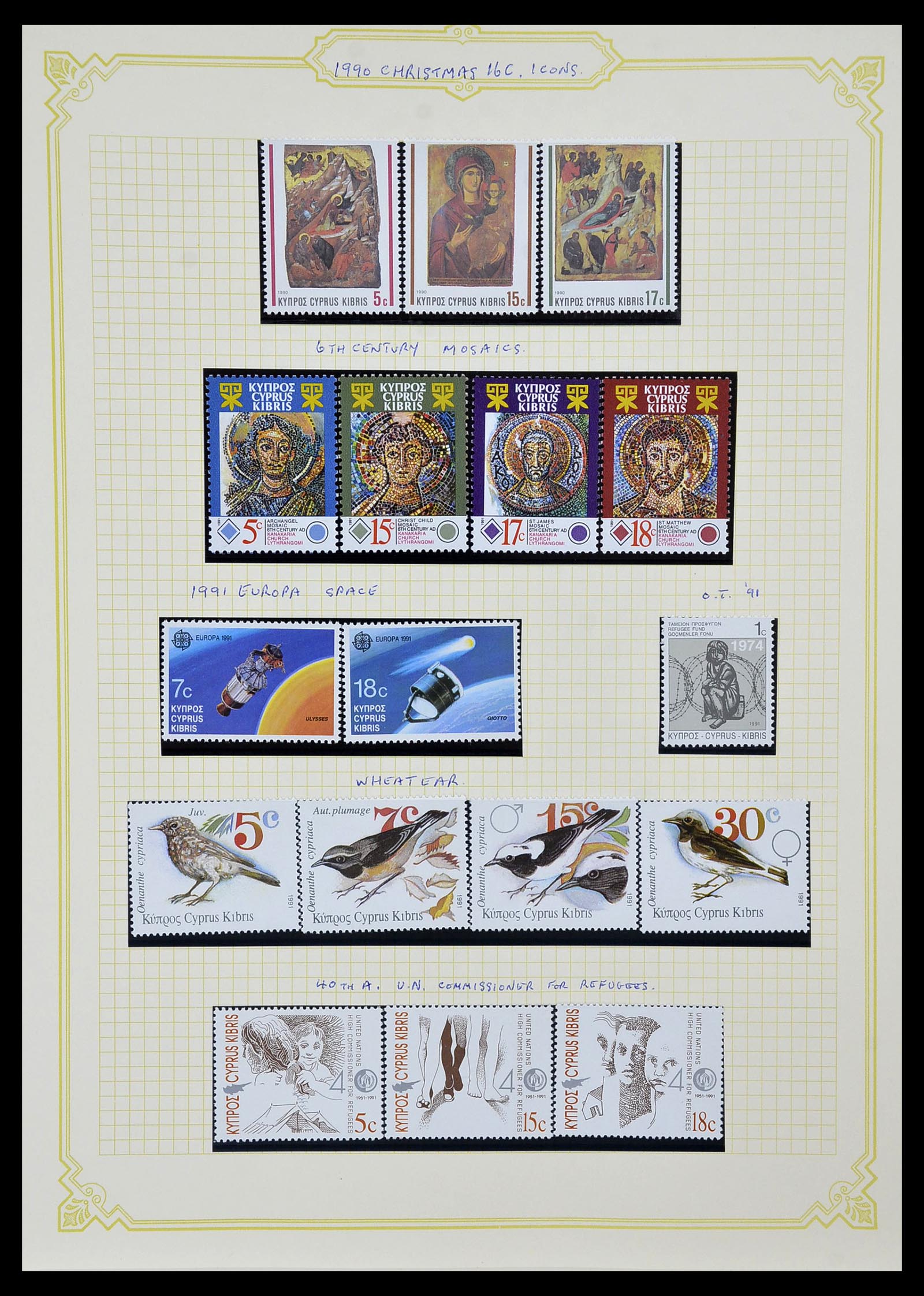 34335 056 - Postzegelverzameling 34335 Cyprus 1880-2012!