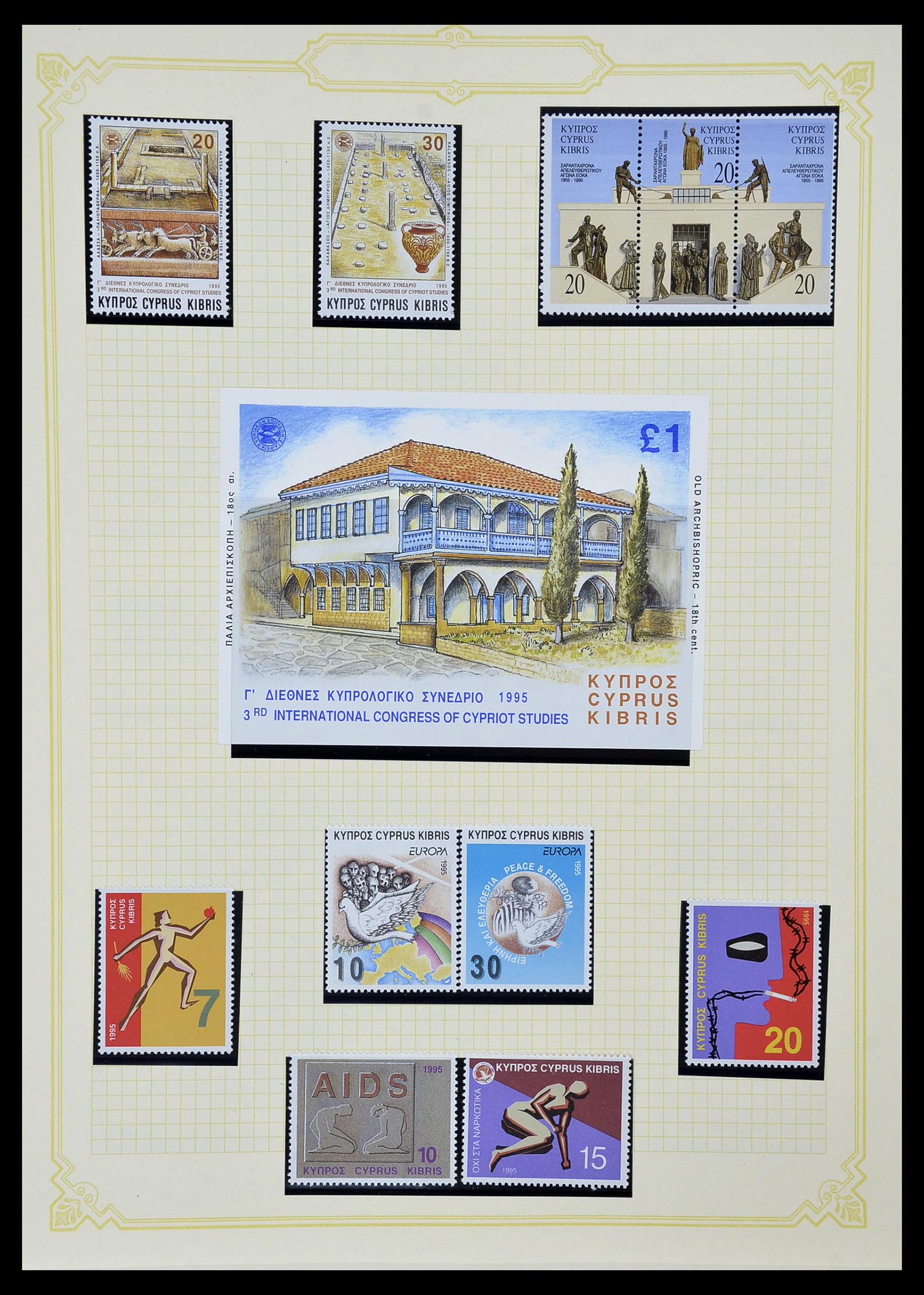 34335 062 - Postzegelverzameling 34335 Cyprus 1880-2012!