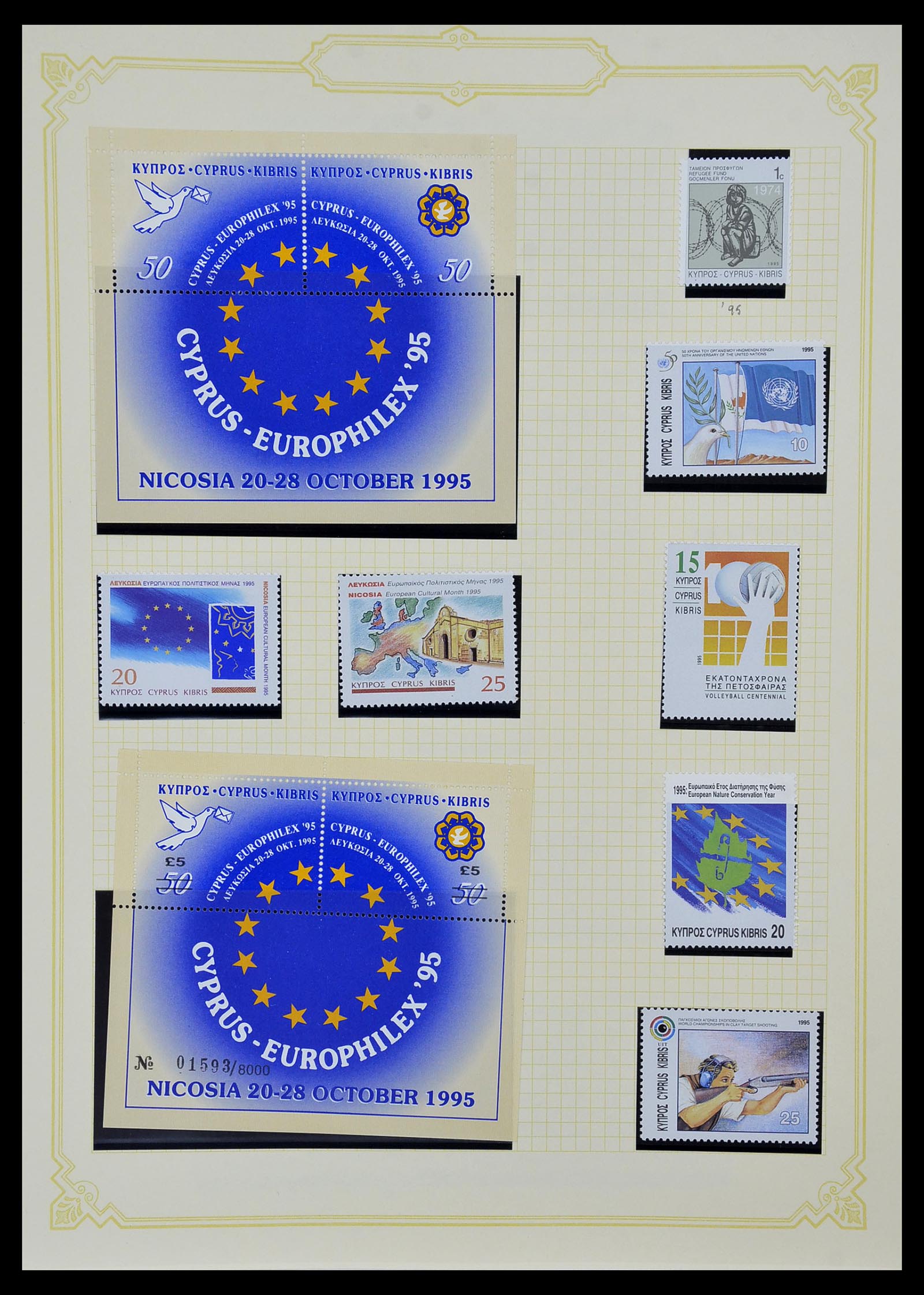 34335 063 - Postzegelverzameling 34335 Cyprus 1880-2012!