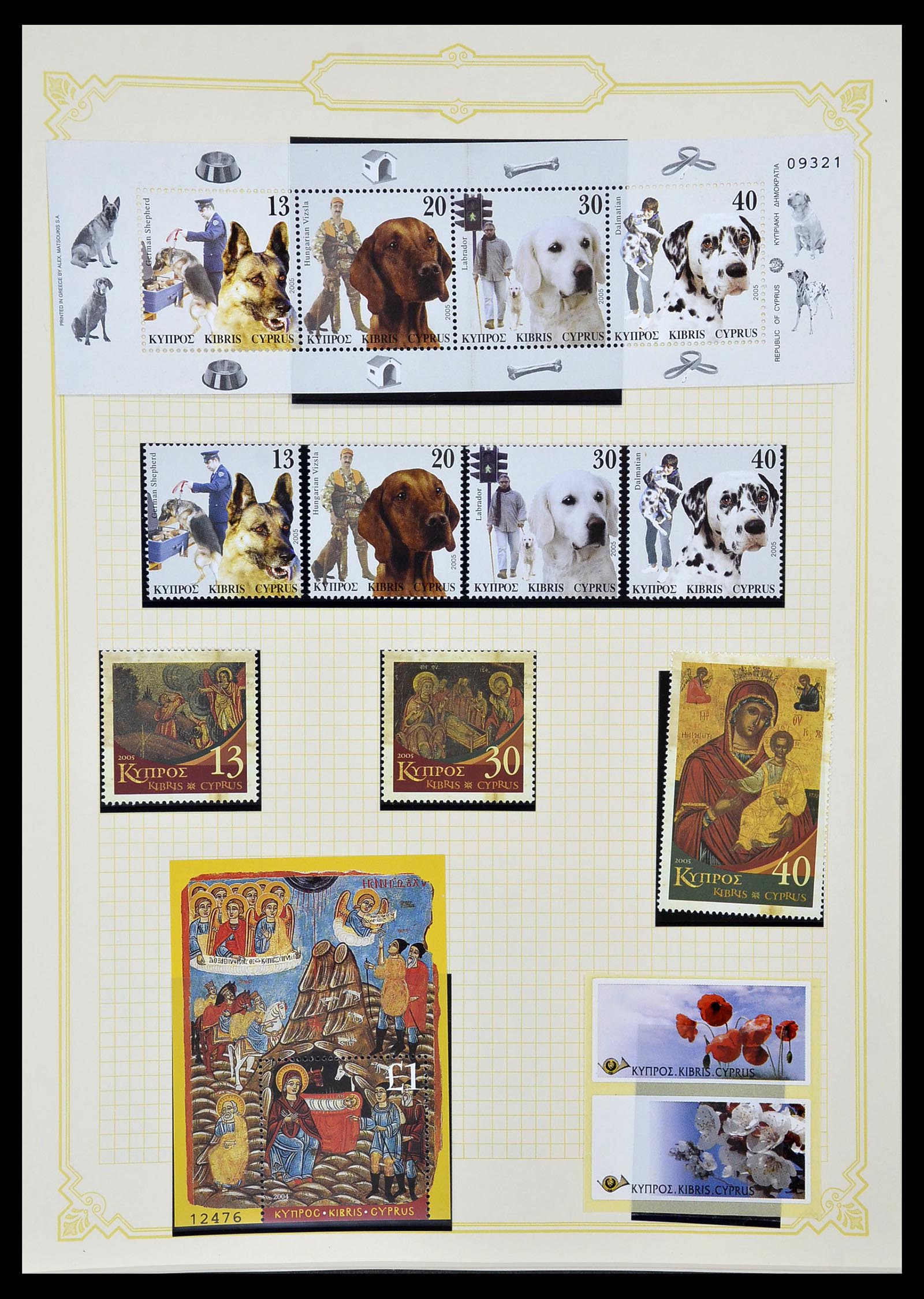 34335 077 - Postzegelverzameling 34335 Cyprus 1880-2012!
